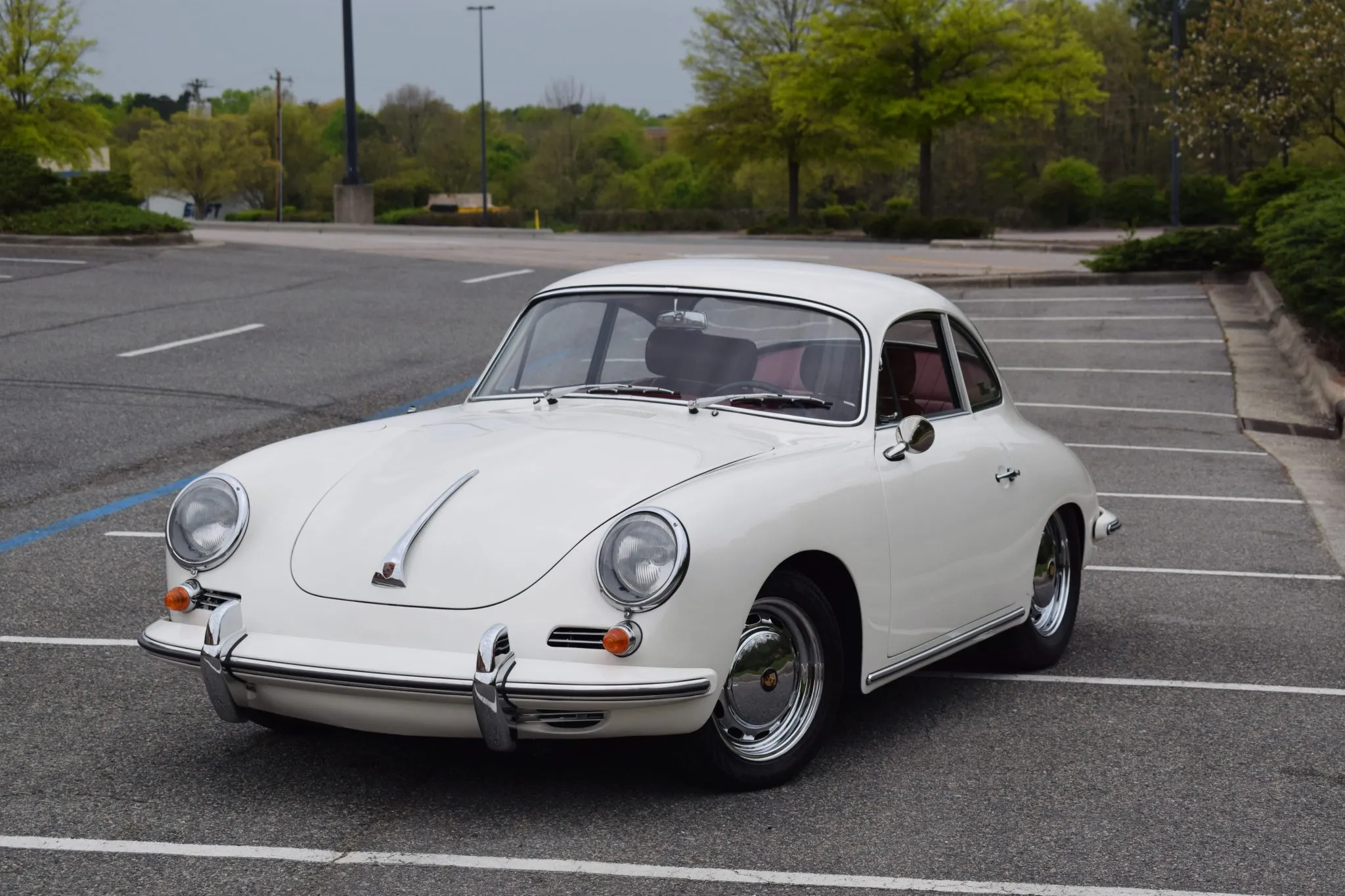 1964 Porsche 356SC Coupe in Ivory White