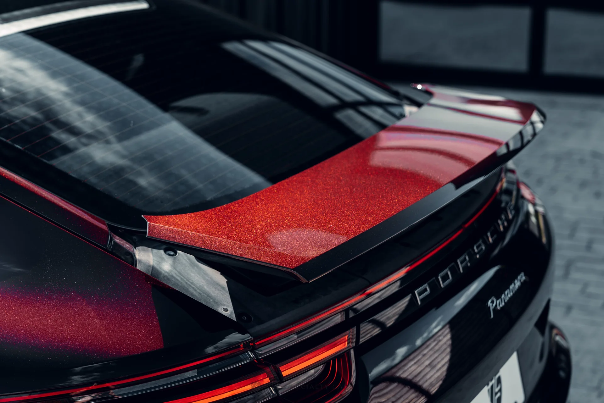 2019 Porsche Panamera in Burgundy Red Metallic 