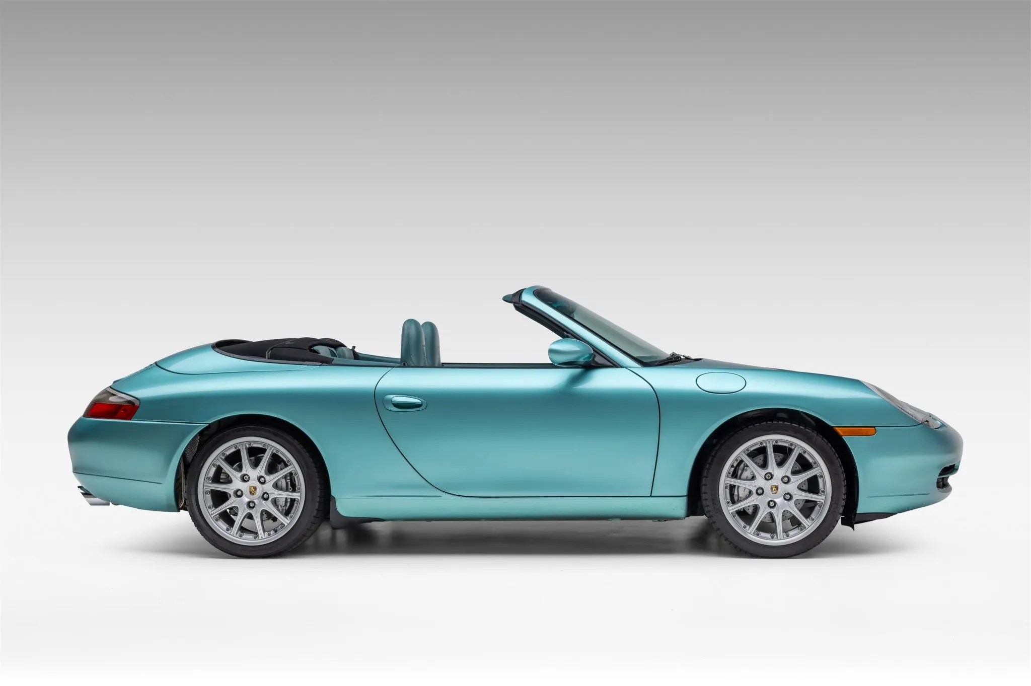 2000 Porsche 911 Carrera 4 Cabriolet in Ocean Jade Metallic