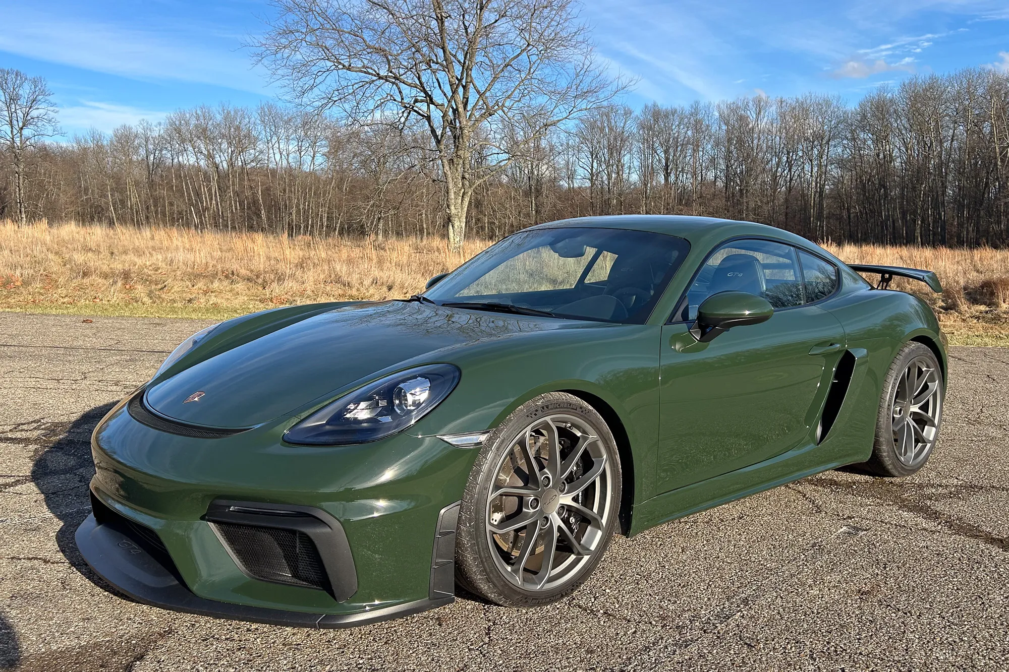 2022 Porsche 718 Cayman GT4 In Underberg Green