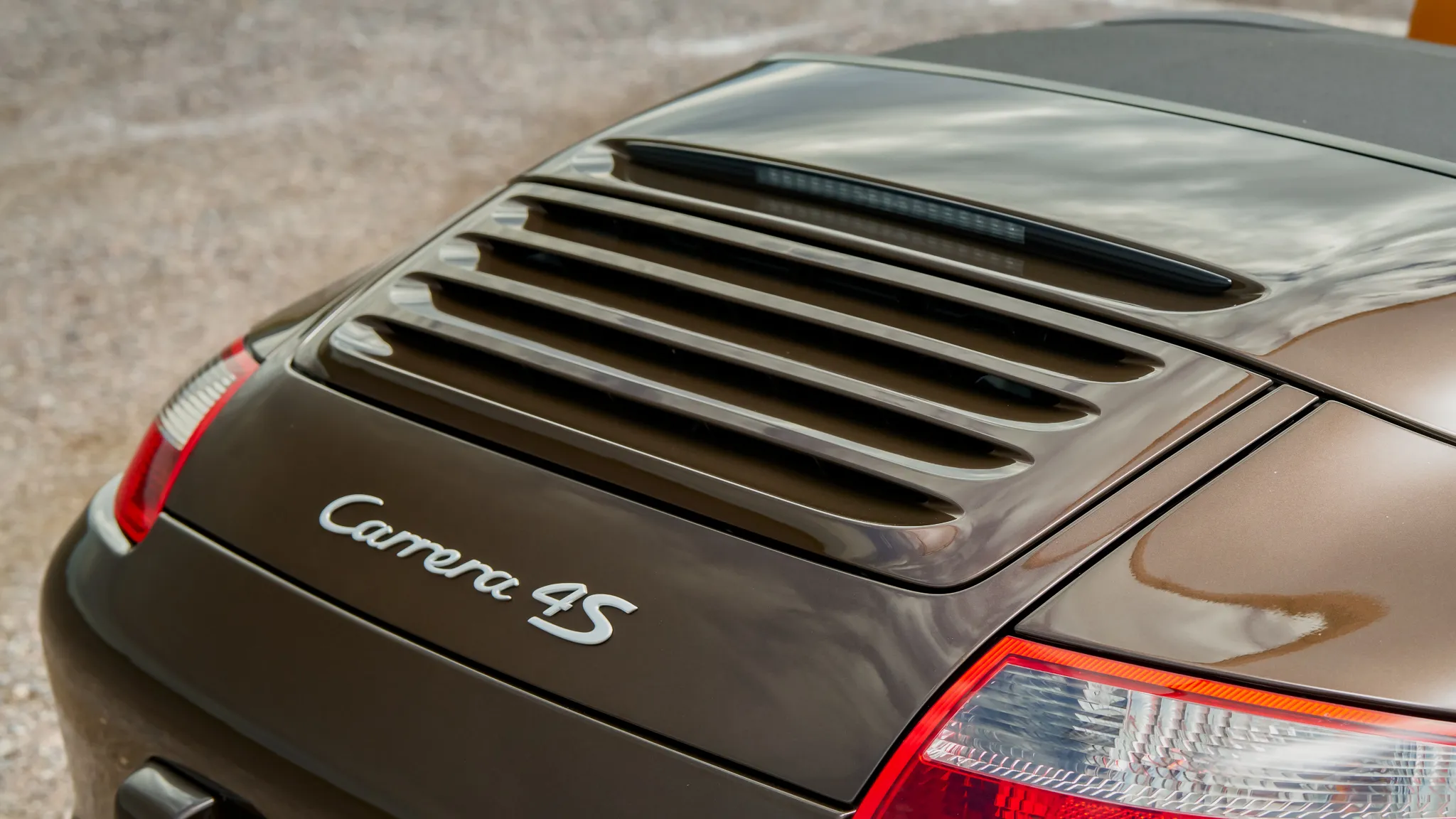 2008 Porsche 911 Carrera 4S Cabriolet in Macadamia Metallic