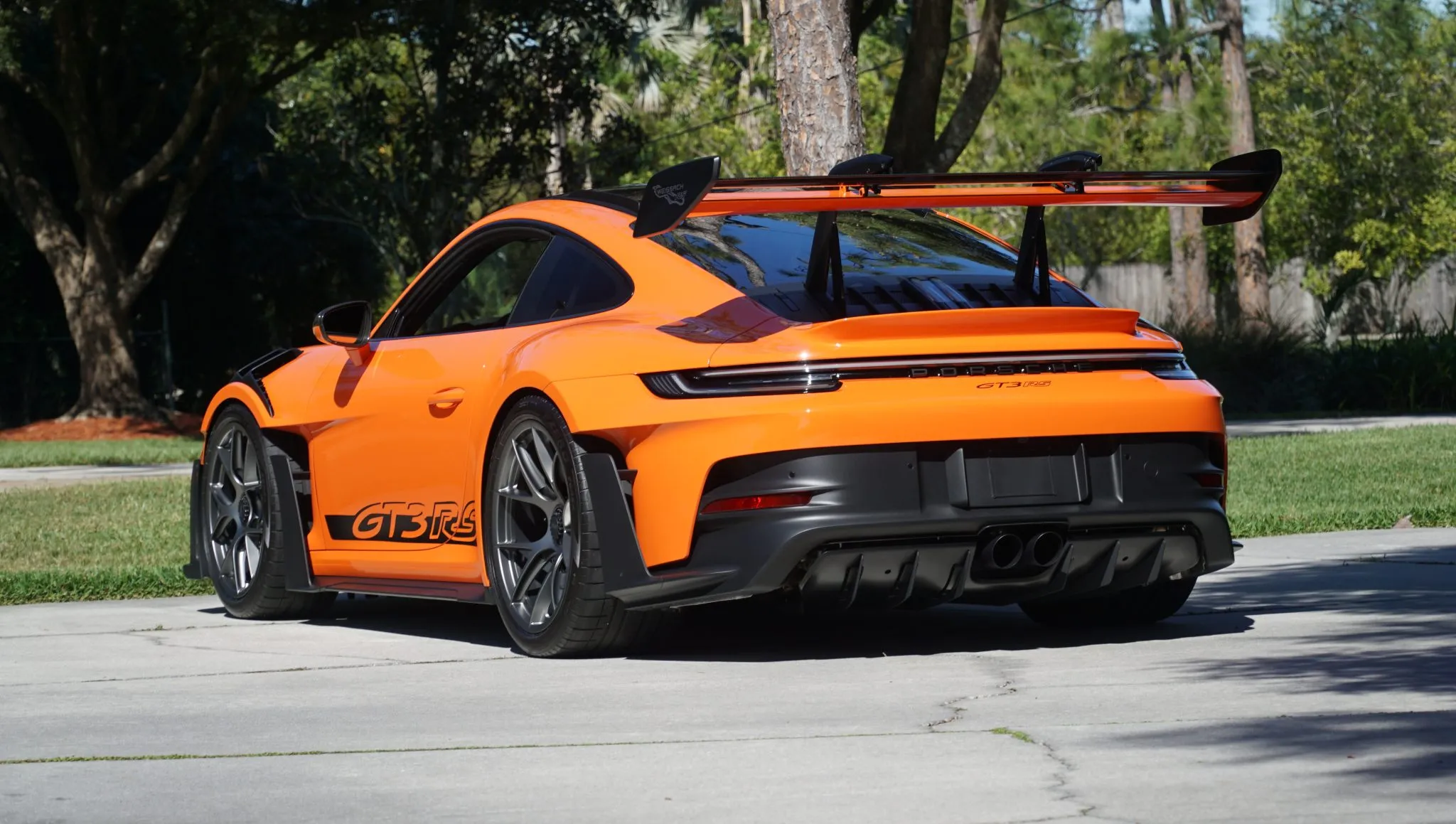 2024 Porsche 911 GT3 RS Weissach in Gulf Orange