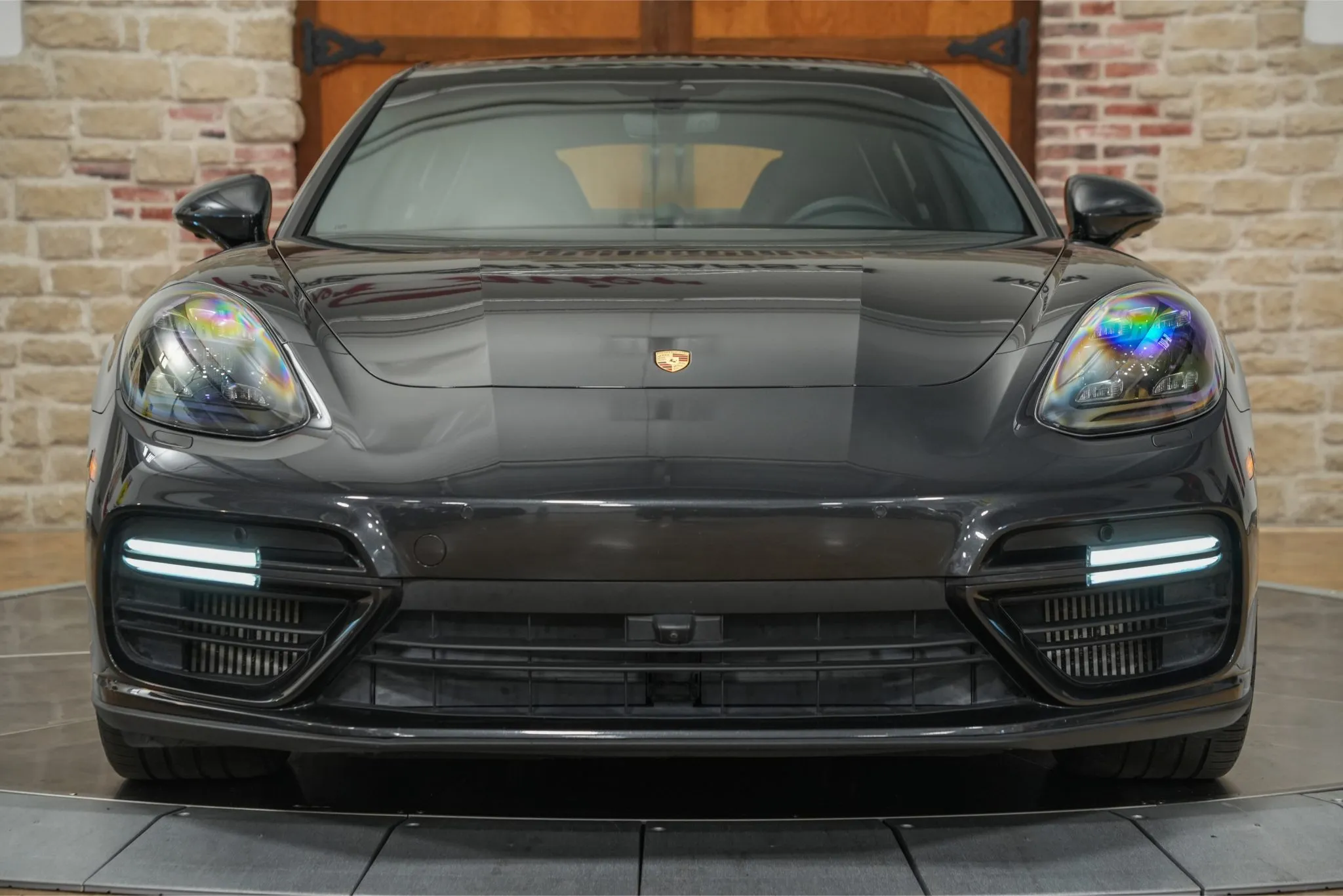 2018 Porsche Panamera Turbo in Volcano Grey Metallic