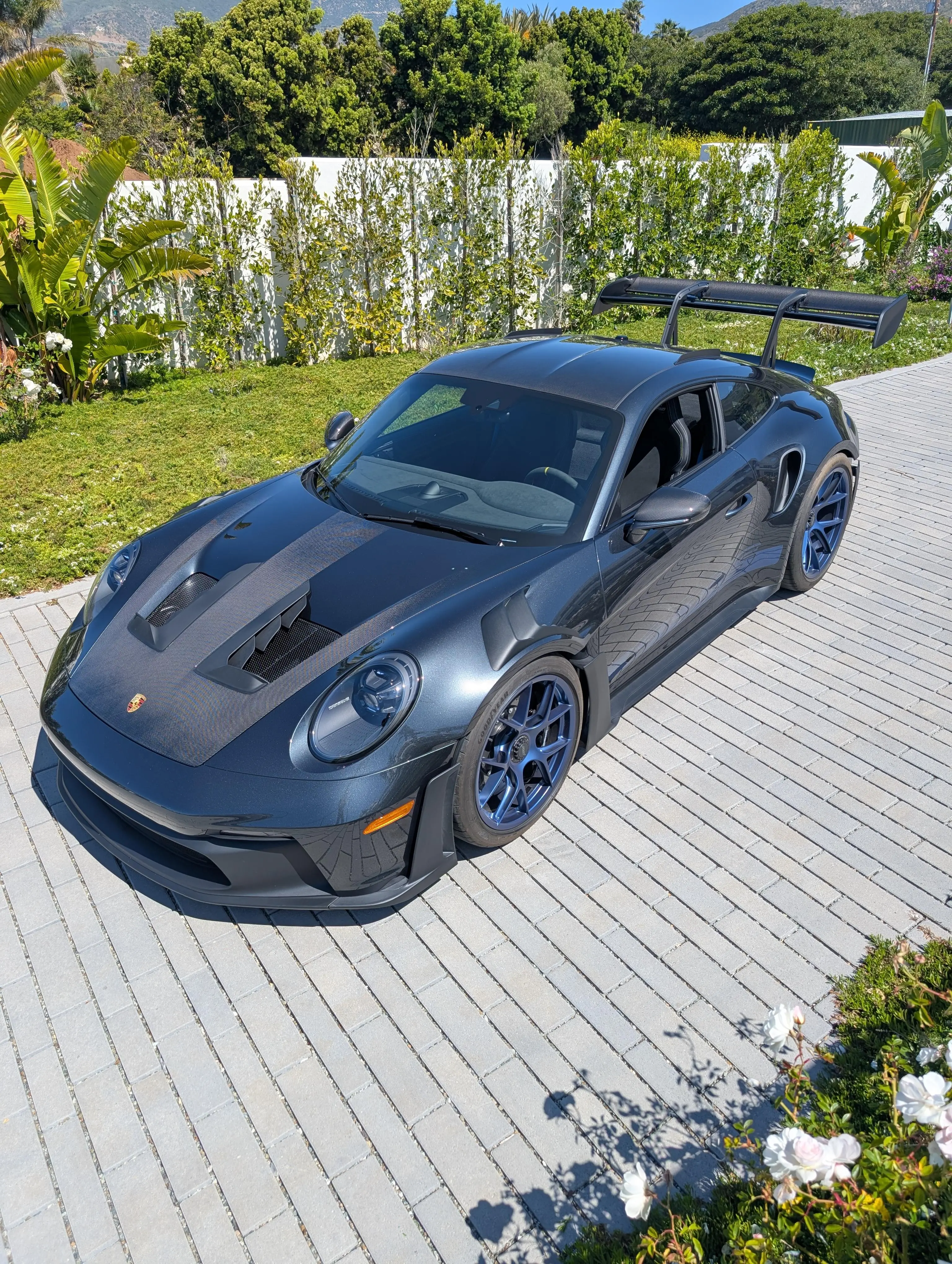 2024 Porsche 911 GT3 RS Weissach in Carbon Steel Grey Metallic