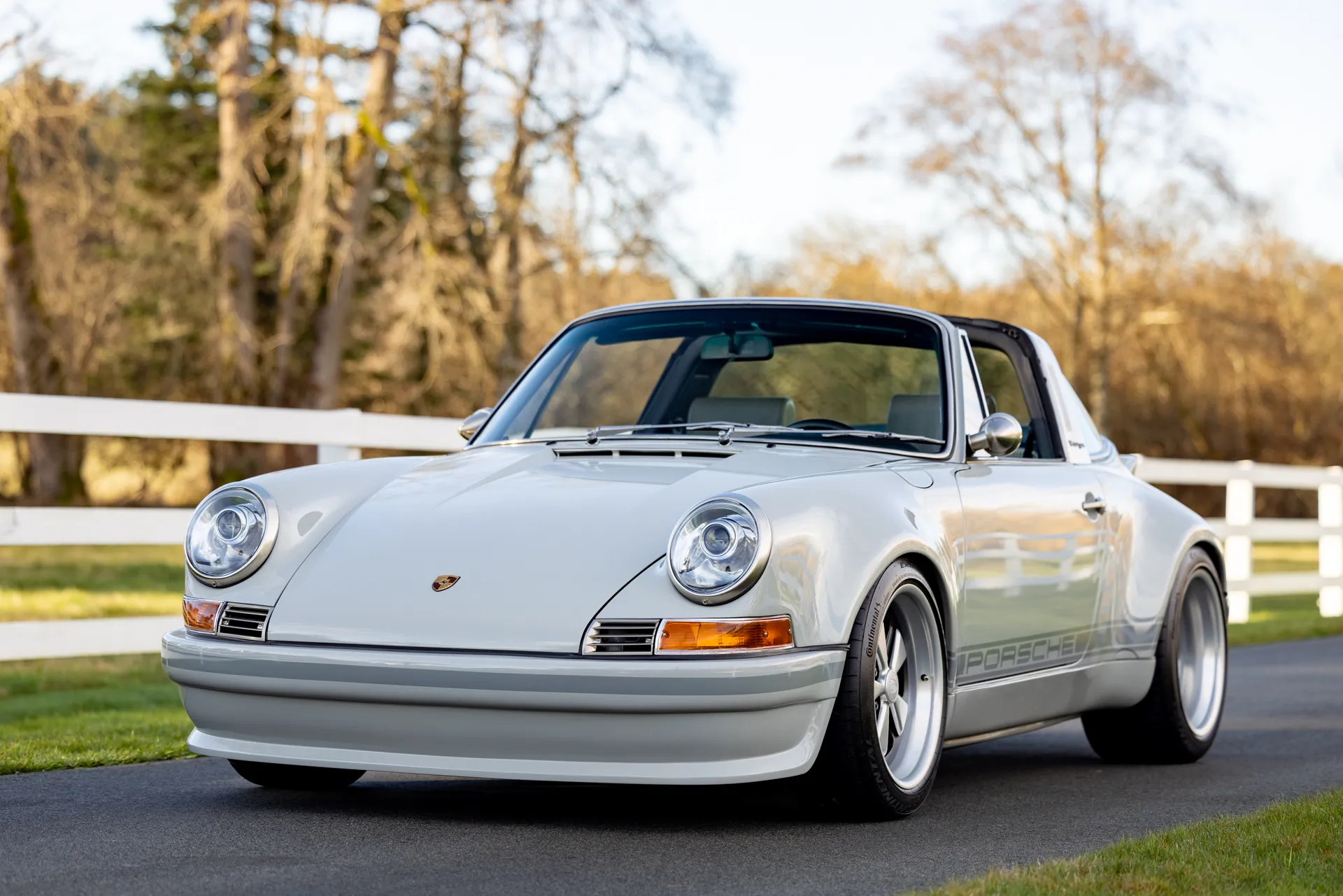 1987 Porsche 911 Carrera Targa 3.8L G50 in Dolphin Grey