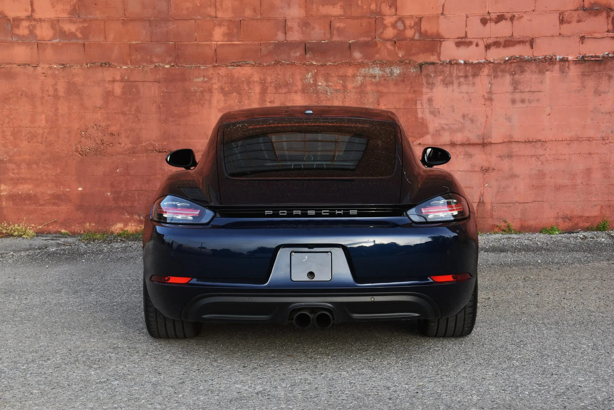 2018 Porsche 718 Cayman S in Night Blue Metallic