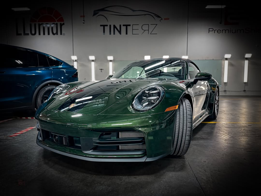 2025 Porsche 911 Carrera S in Deep Green Metallic