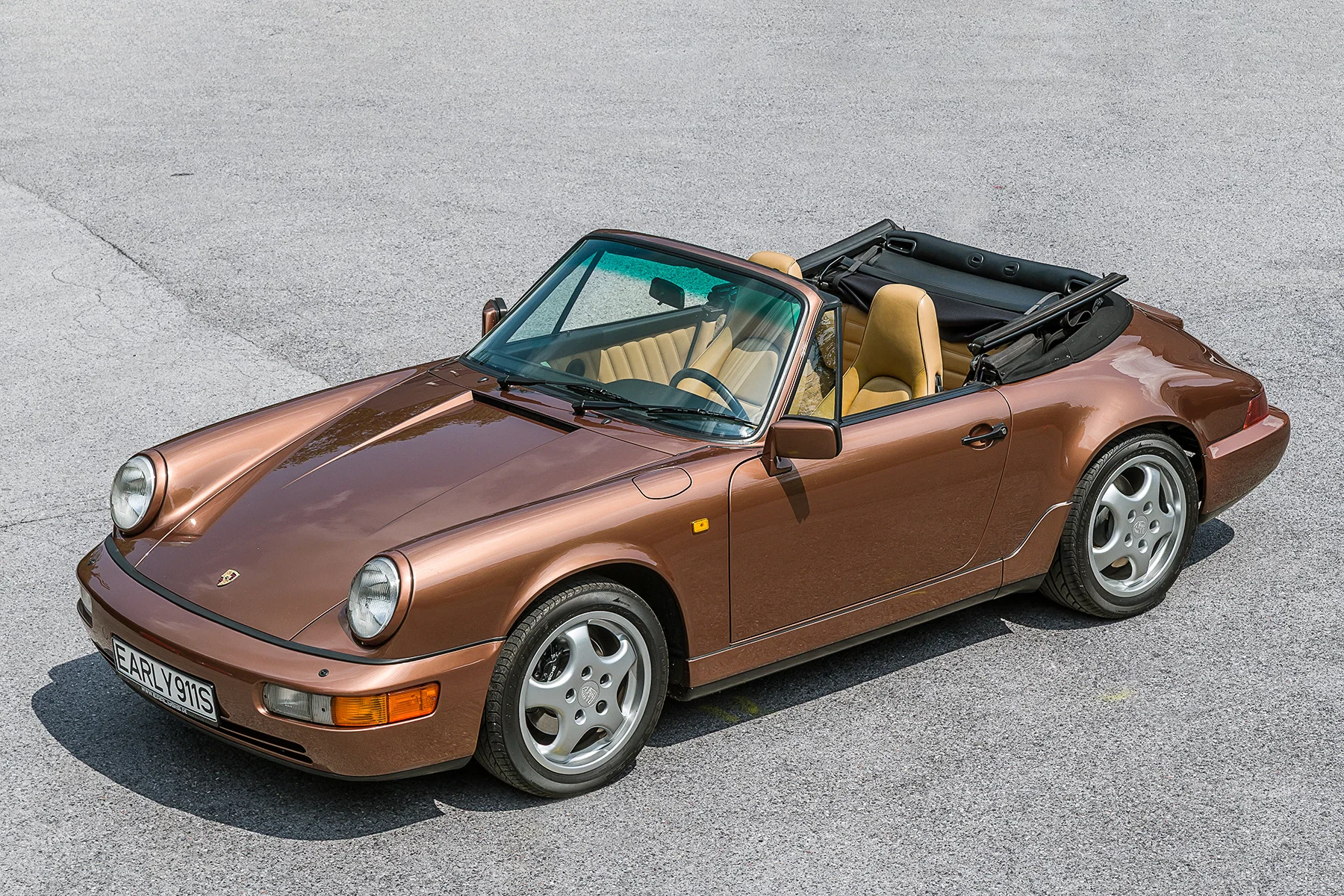 1990 Porsche 911 Carrera 2 in Cognac Brown Metallic