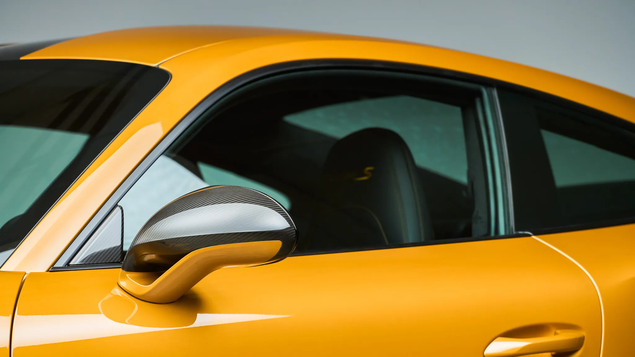 2019 Porsche 911 Turbo S Coupe Exclusive Series in Golden Yellow Metallic