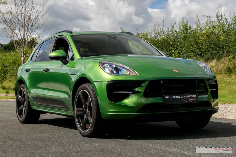 2020 Porsche Macan S in Mamba Green Metallic