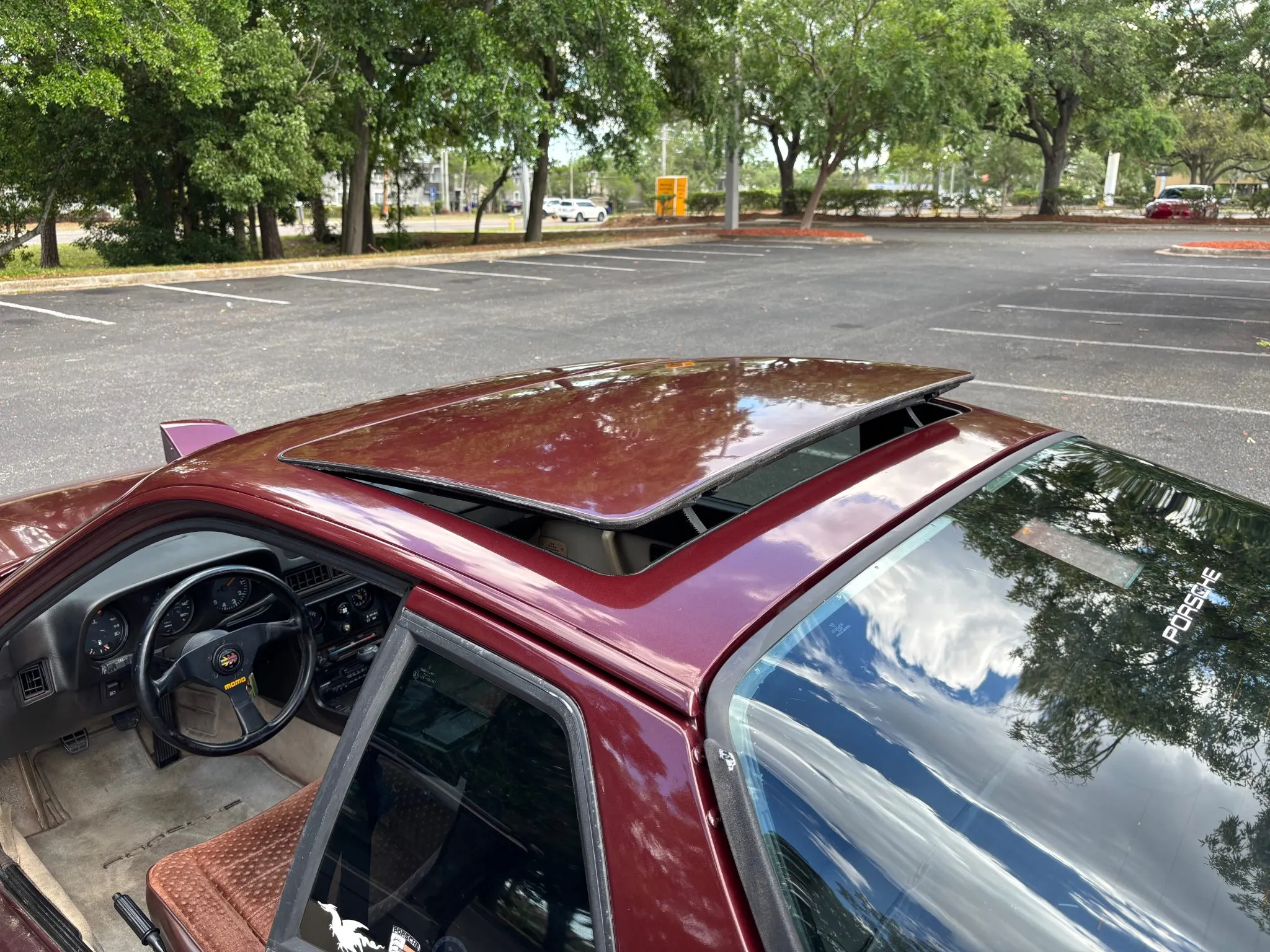 1988 Porsche 924S in Metallic Red
