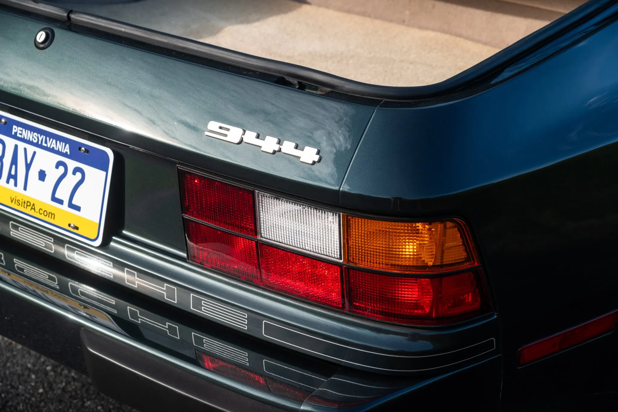 1987 Porsche 944 in Nile Green Metallic