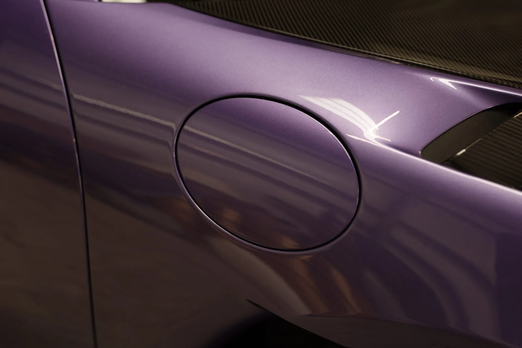 2023 Porsche 718 Cayman GT4 RS In Viola Purple Metallic