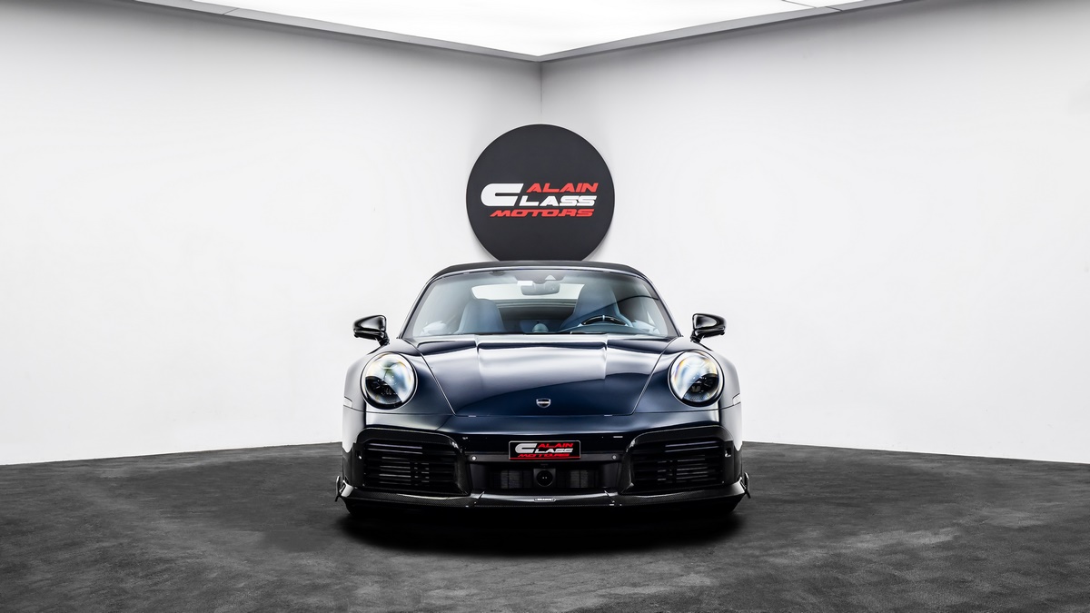 2024 Porsche 911 Turbo S Cabriolet BRABUS 900 in Deep Blue Metallic
