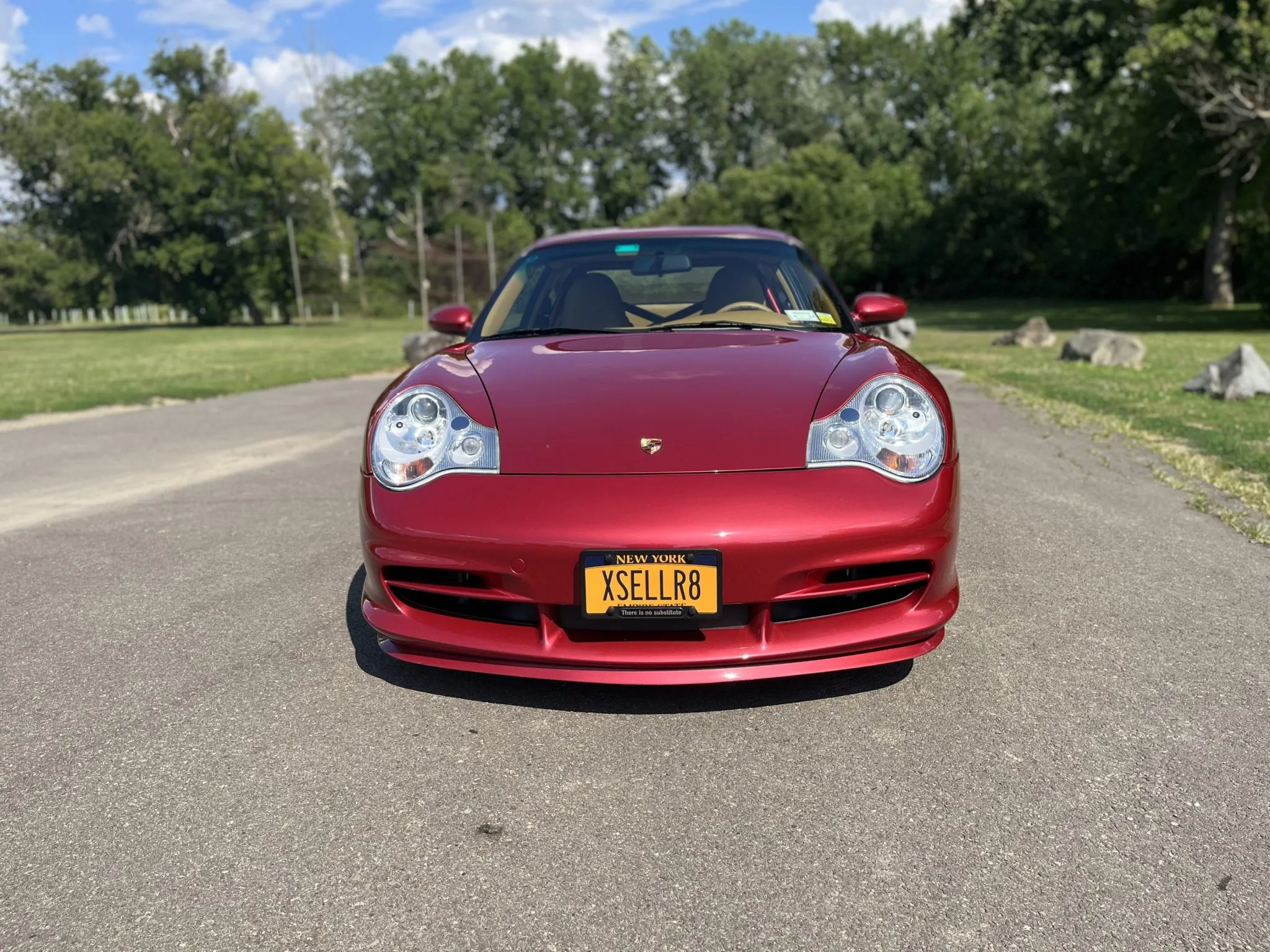 2003 Porsche 911 Carrera Coupe in Orient Red Metallic