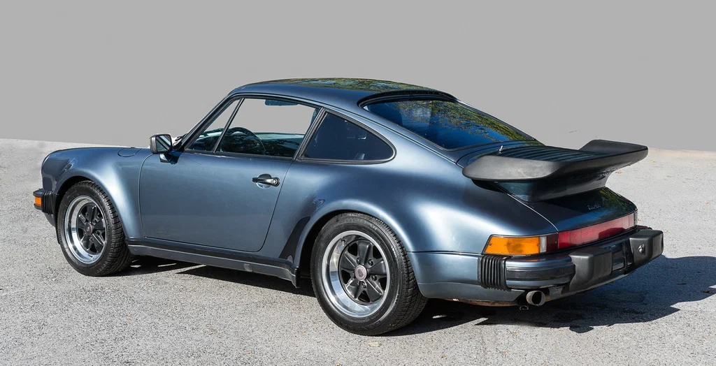 1988 Porsche 911 930 3.3 Turbo Coupe In Venezia Blue Metallic