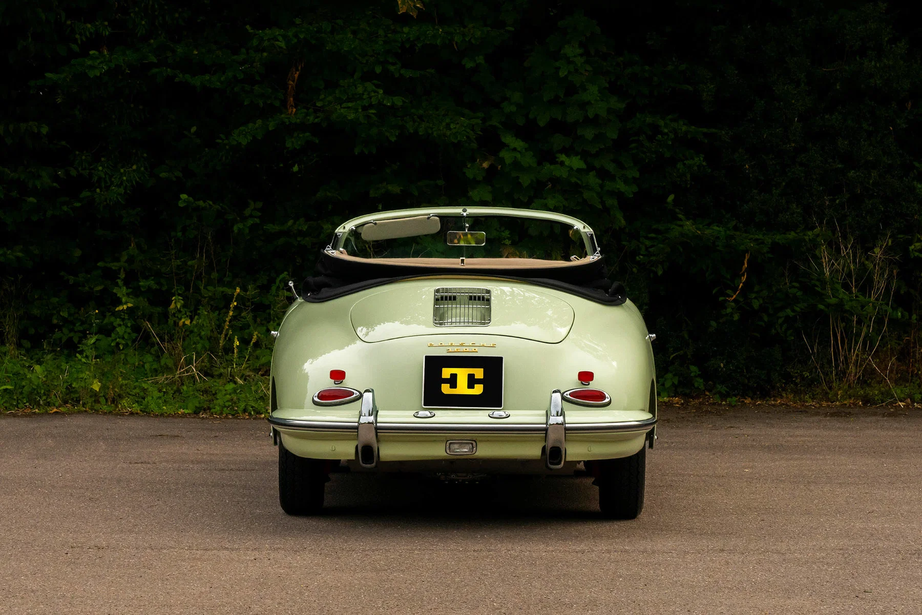 1957 Porsche 356 B 1600 in Glacier White