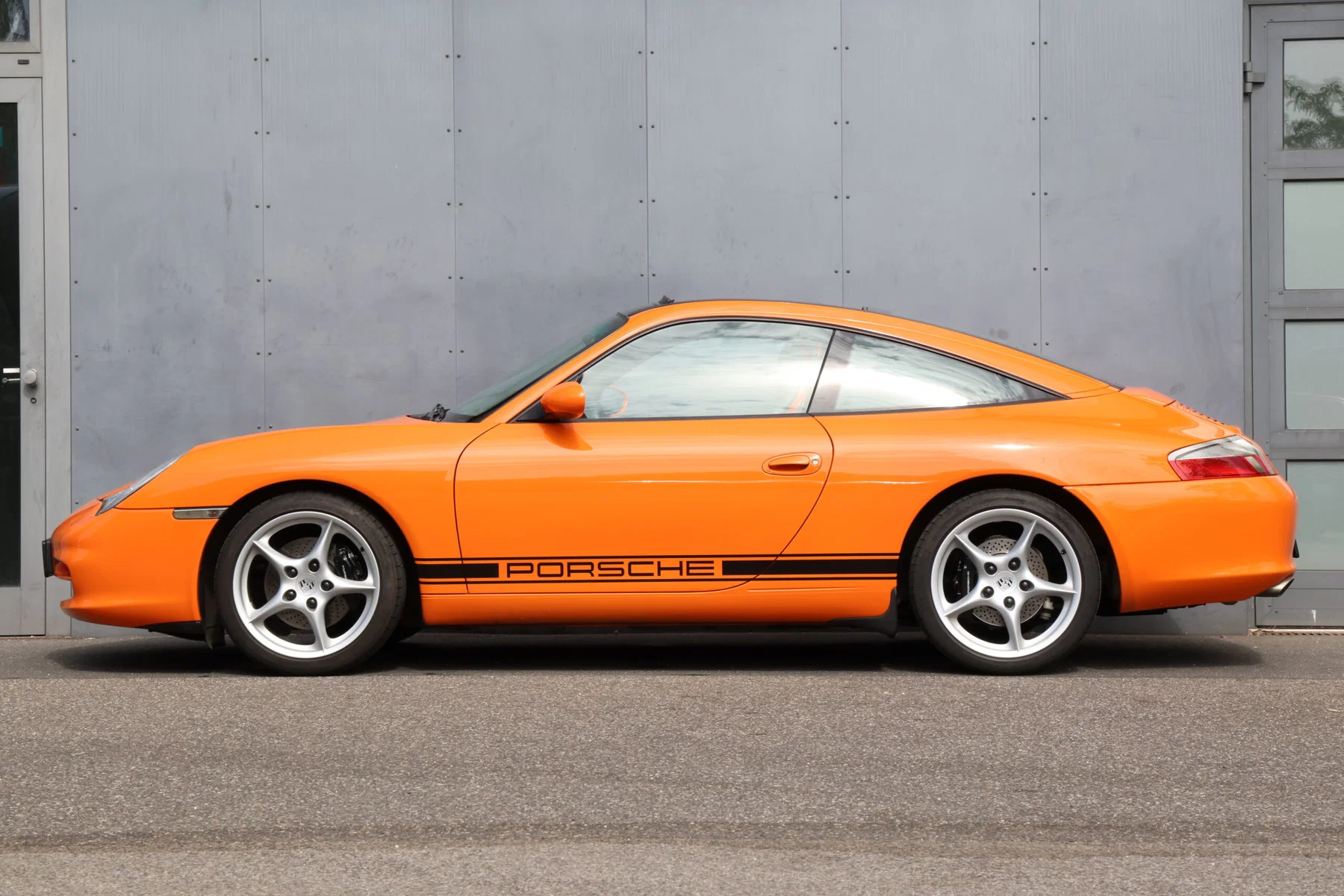2003 Porsche 911 Targa in Pure Orange