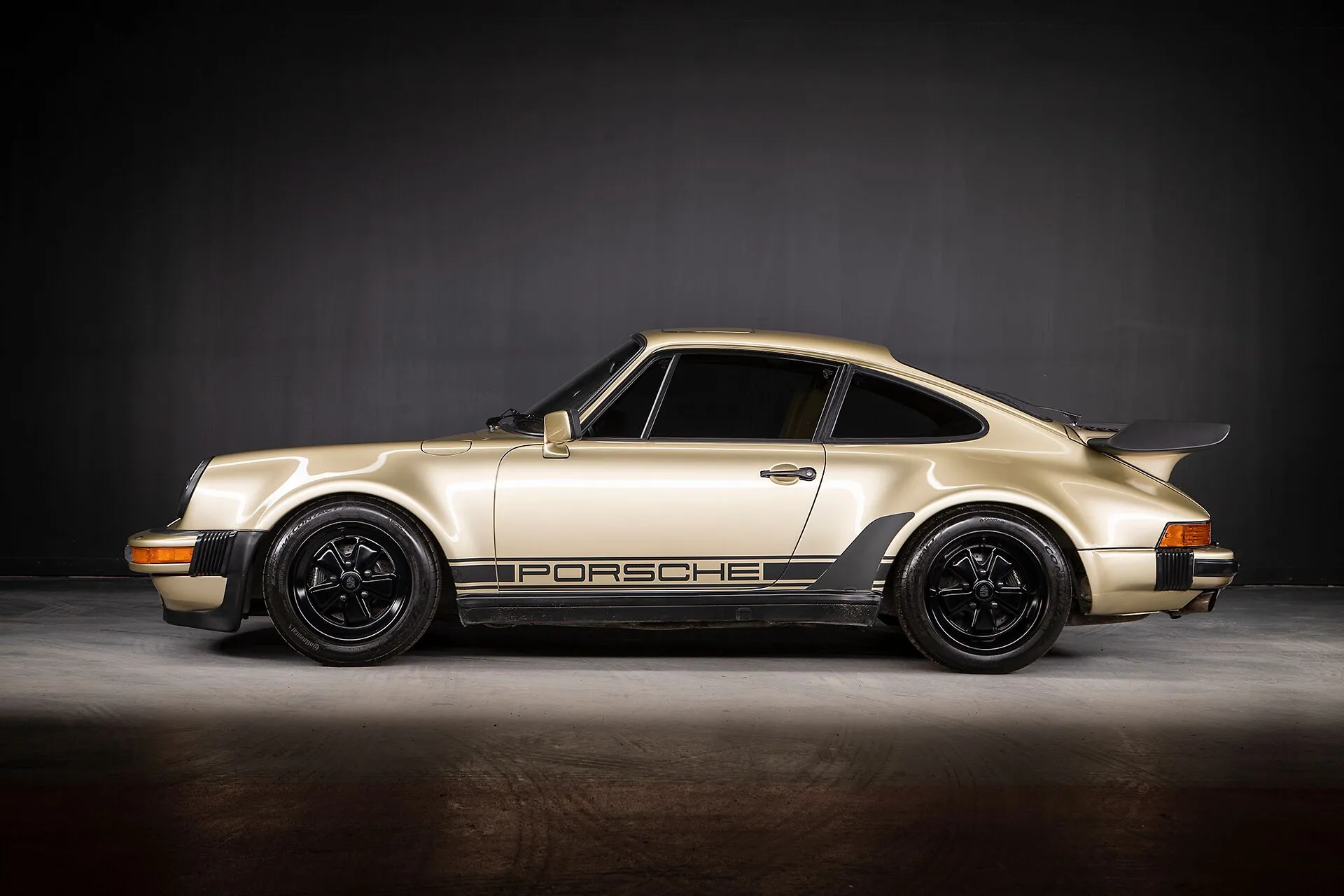 1982 Porsche 911 Turbo in Gold Metallic