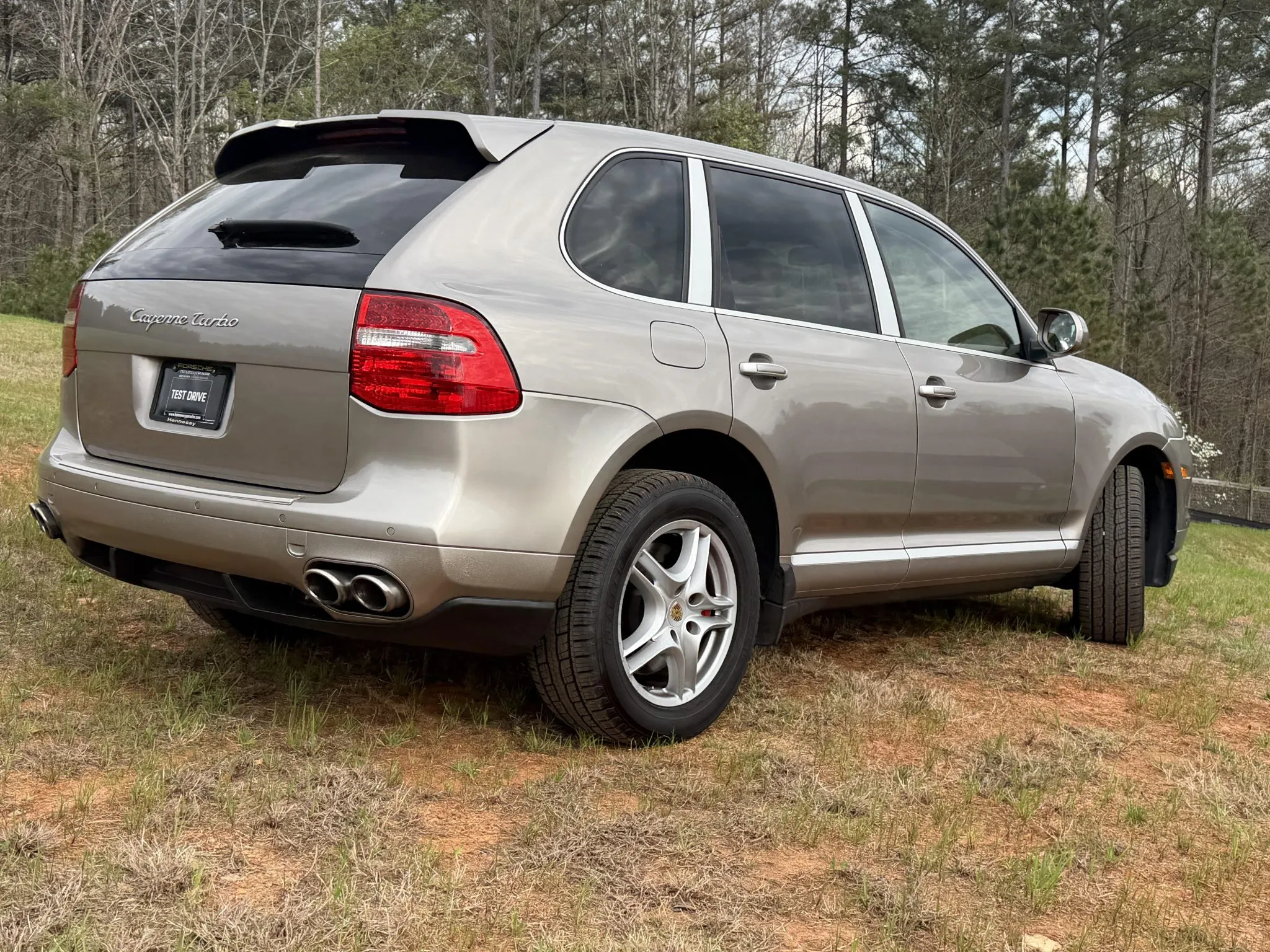 2008 Porsche Cayenne Turbo in Jarama Beige Metallic