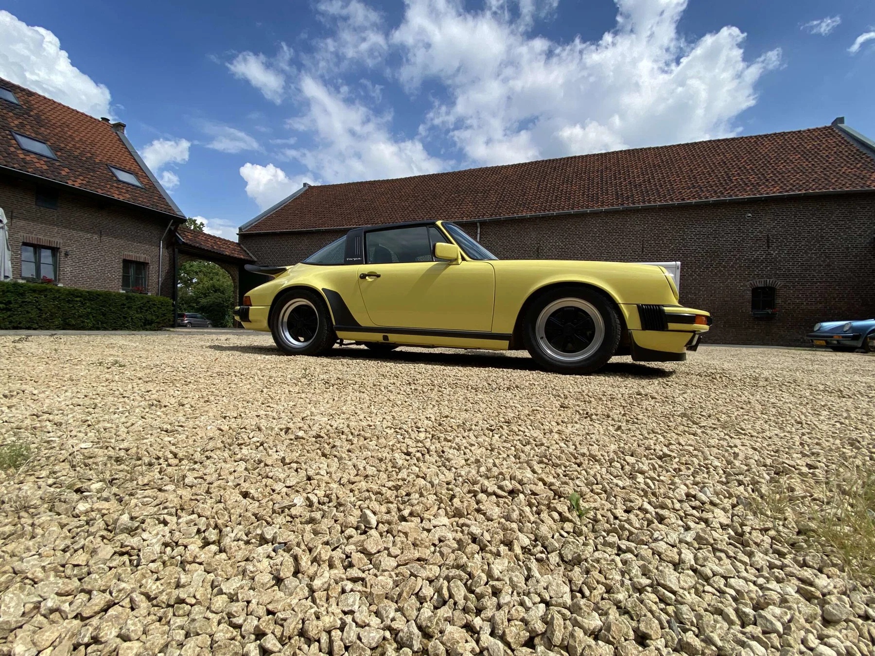 1988 Porsche 911 Targa in Lime Yellow