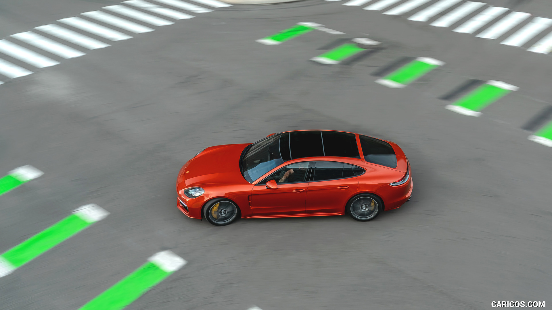 2021 Porsche Panamera Turbo S in Papaya Metallic