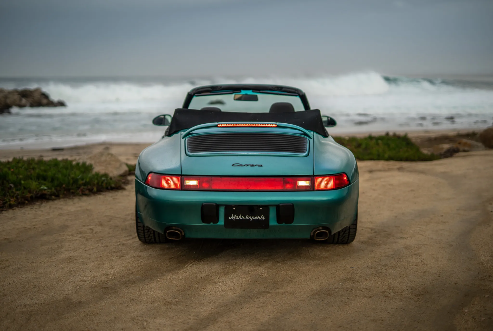 1996 Porsche 911 Carrera Cabriolet in Wimbledon Green Metallic