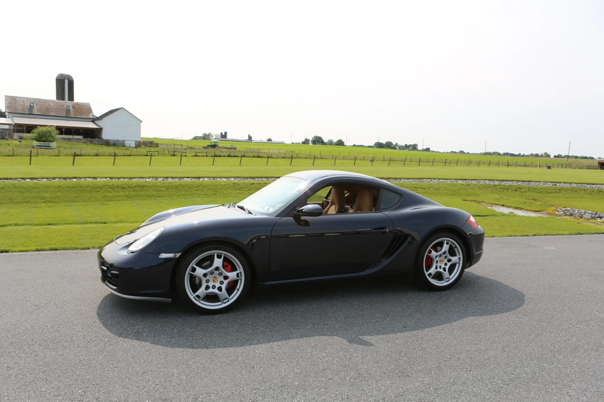 2006 Porsche Cayman S in Midnight Blue Metallic