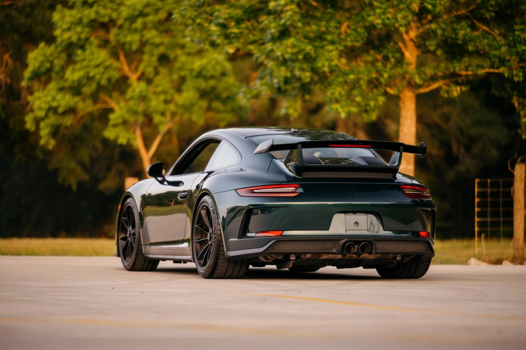 2018 Porsche 911 GT3 in Jet Green Metallic