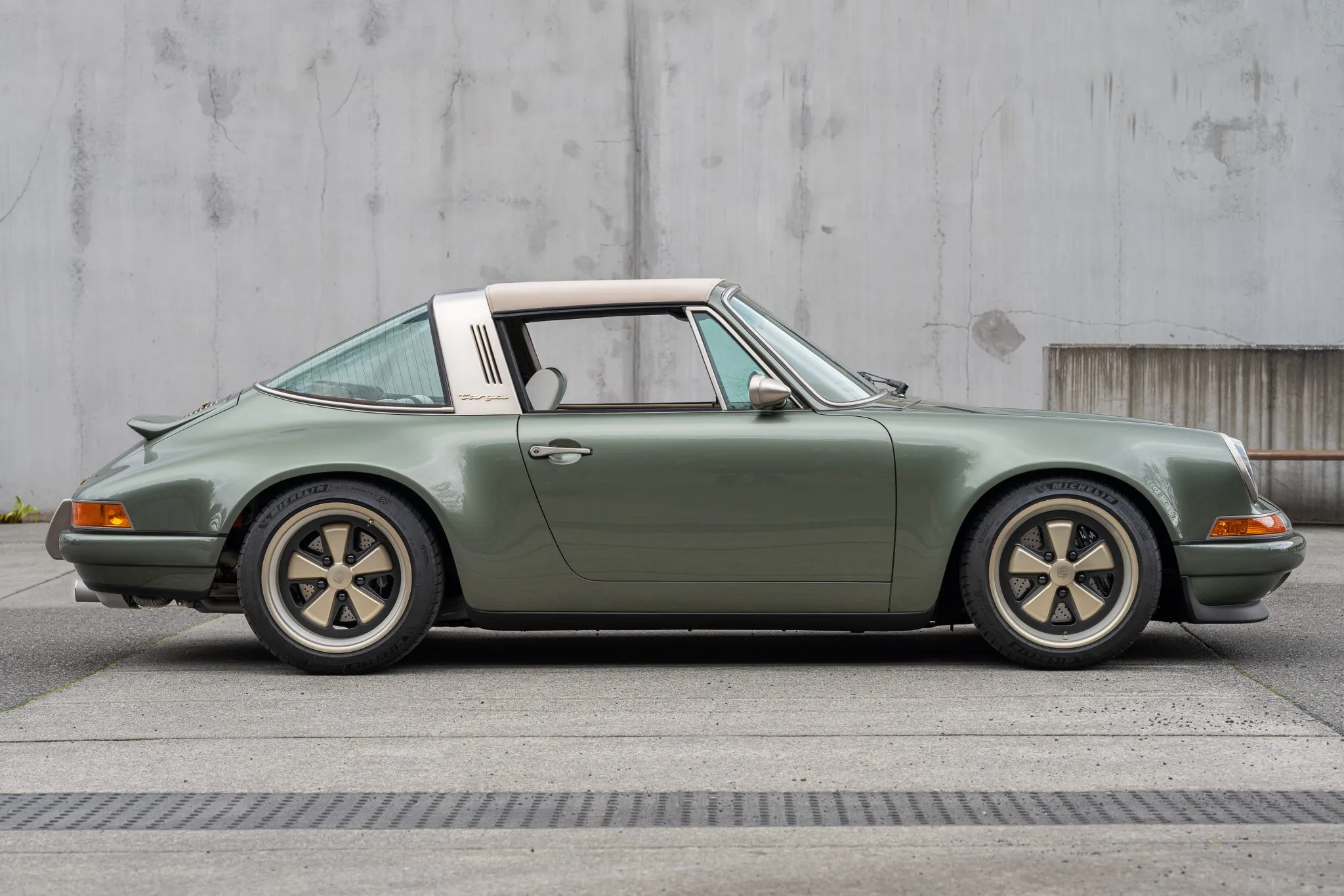 1991 Porsche 911 Carrera 2 Targa by Singer in Onyx Metallic