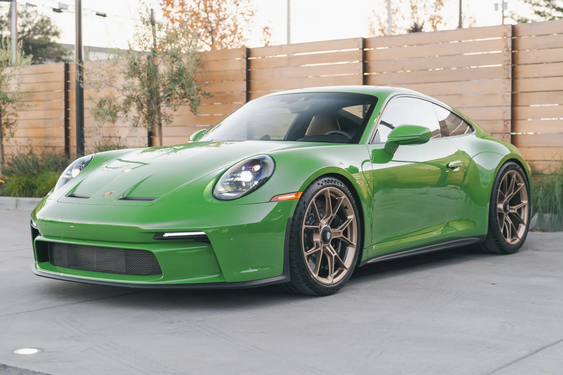 2022 Porsche 911 GT3 Touring in Willow Green
