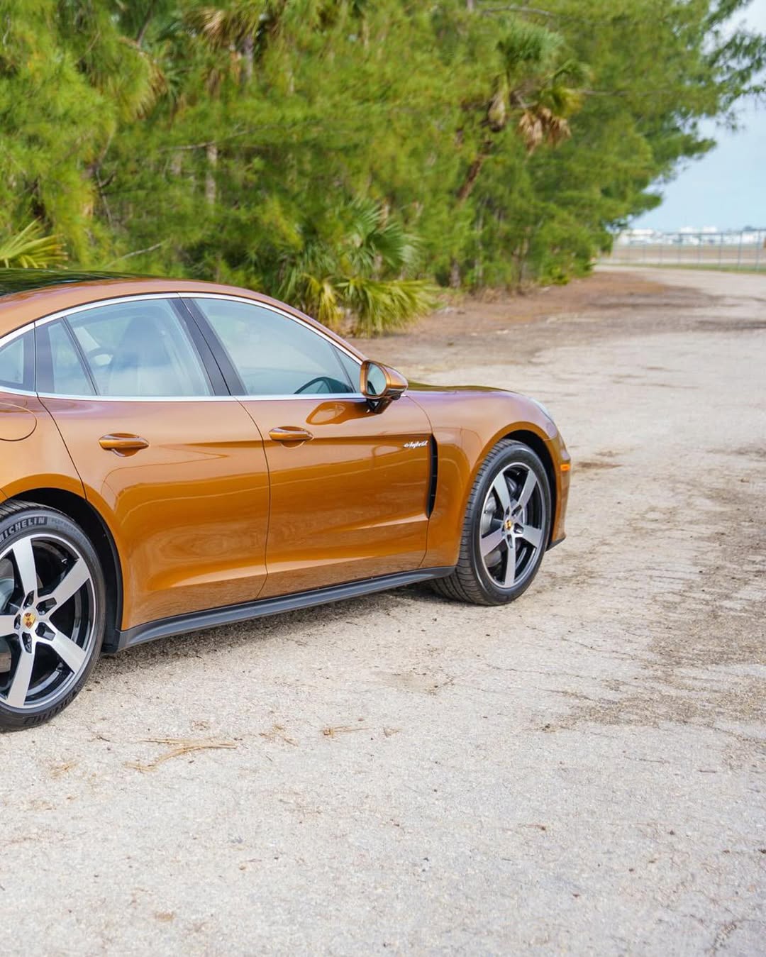 2025 Porsche Panamera 4 in Madeira Gold Metallic