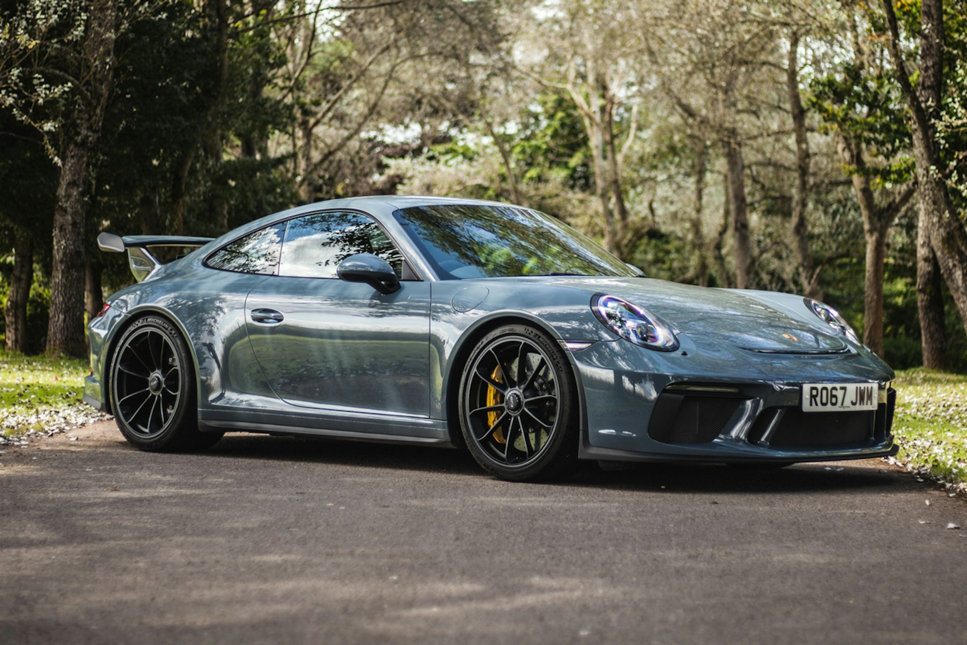 2017 Porsche 911 GT3 Clubsport in Graphite Blue Metallic