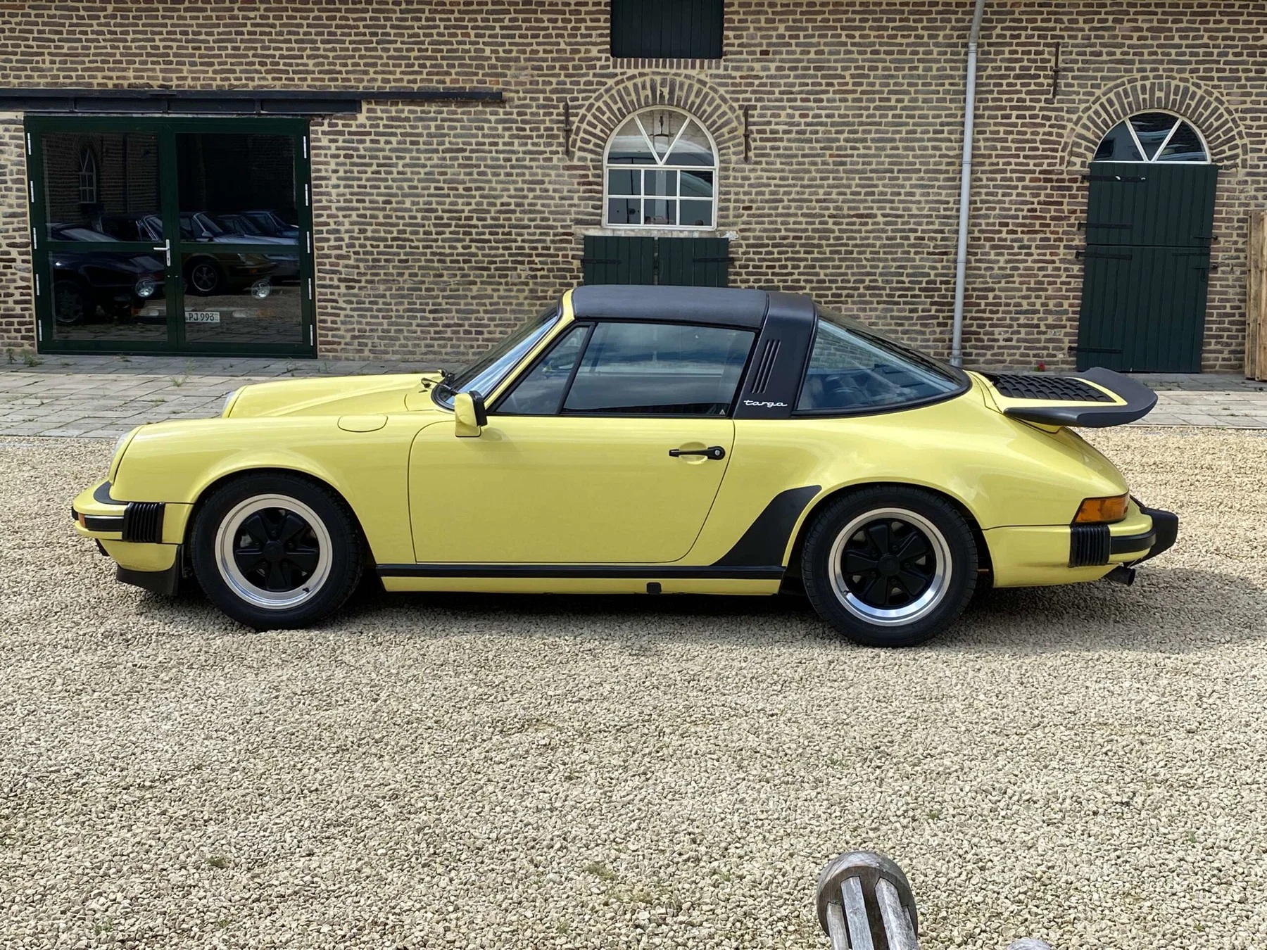 1988 Porsche 911 Targa in Lime Yellow