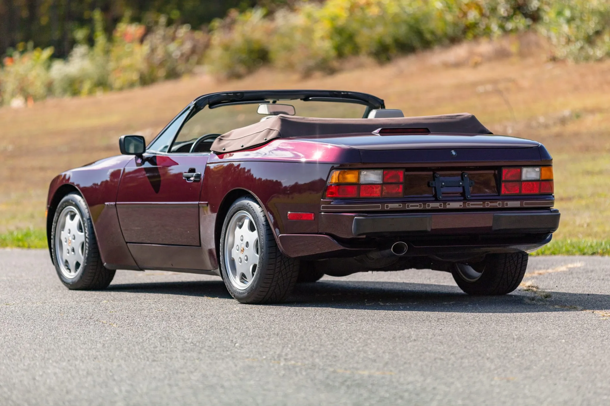 1990 Porsche 944 S2 Cabriolet in Cyclamen Red Pearl