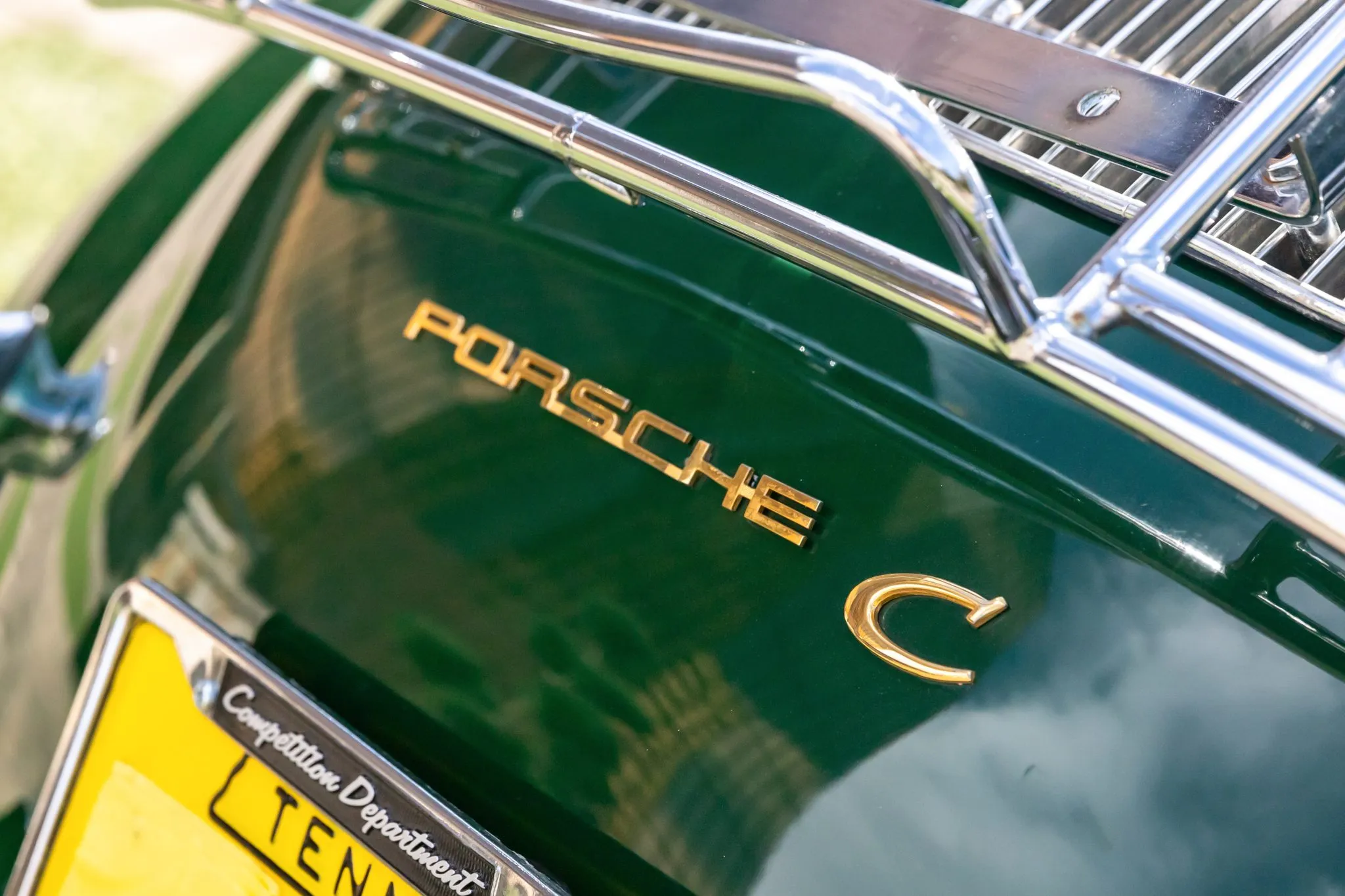 1965 Porsche 356C Cabriolet in Irish Green