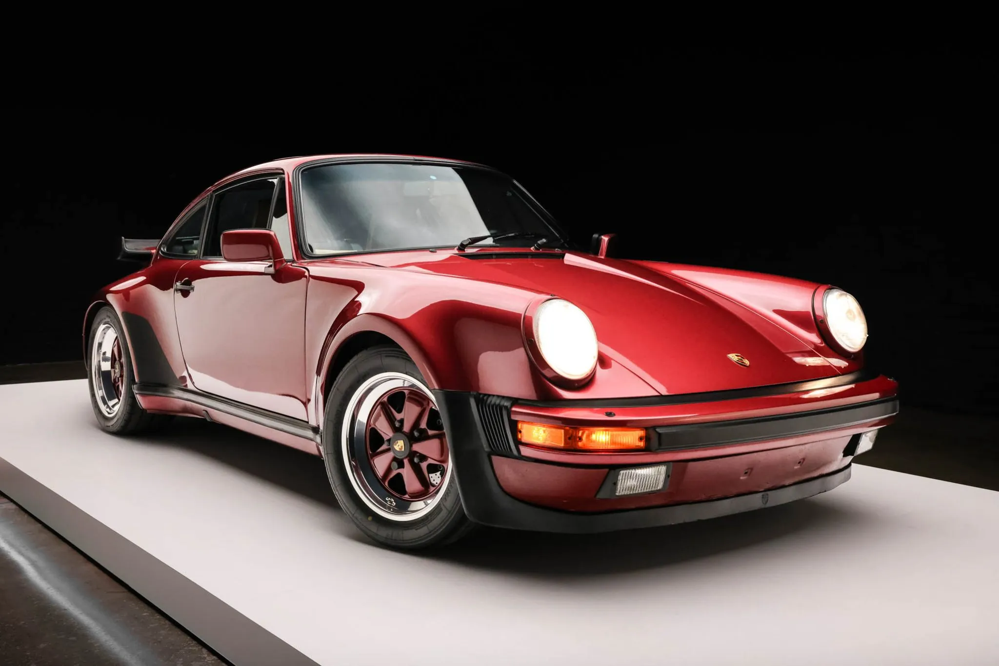 1989 Porsche 911 Turbo Coupe In Velvet Red Metallic