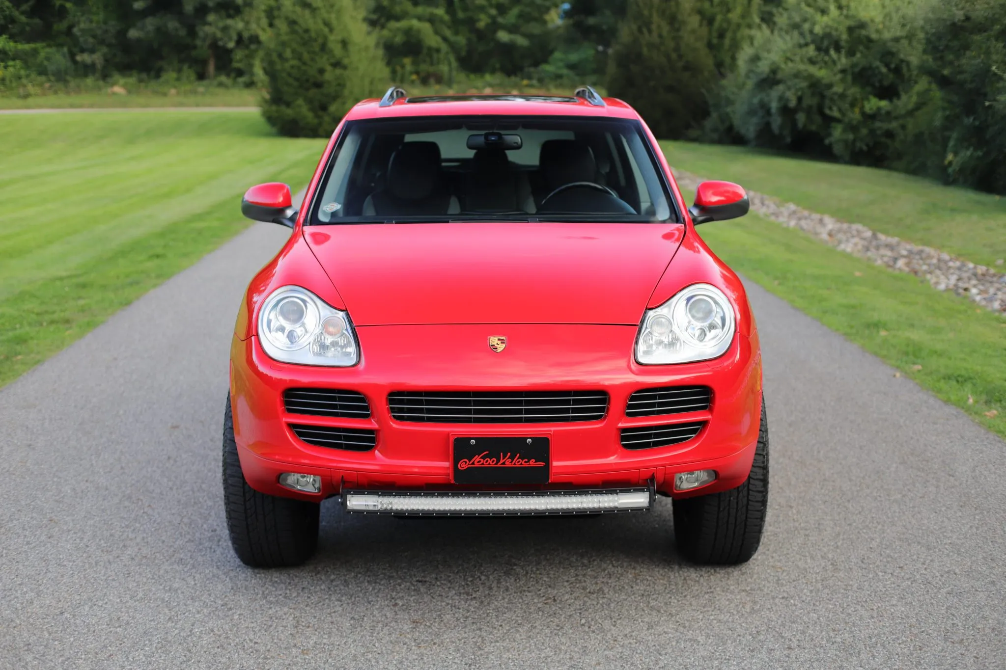 2006 Porsche Cayenne S Titanium Edition in Pure Red