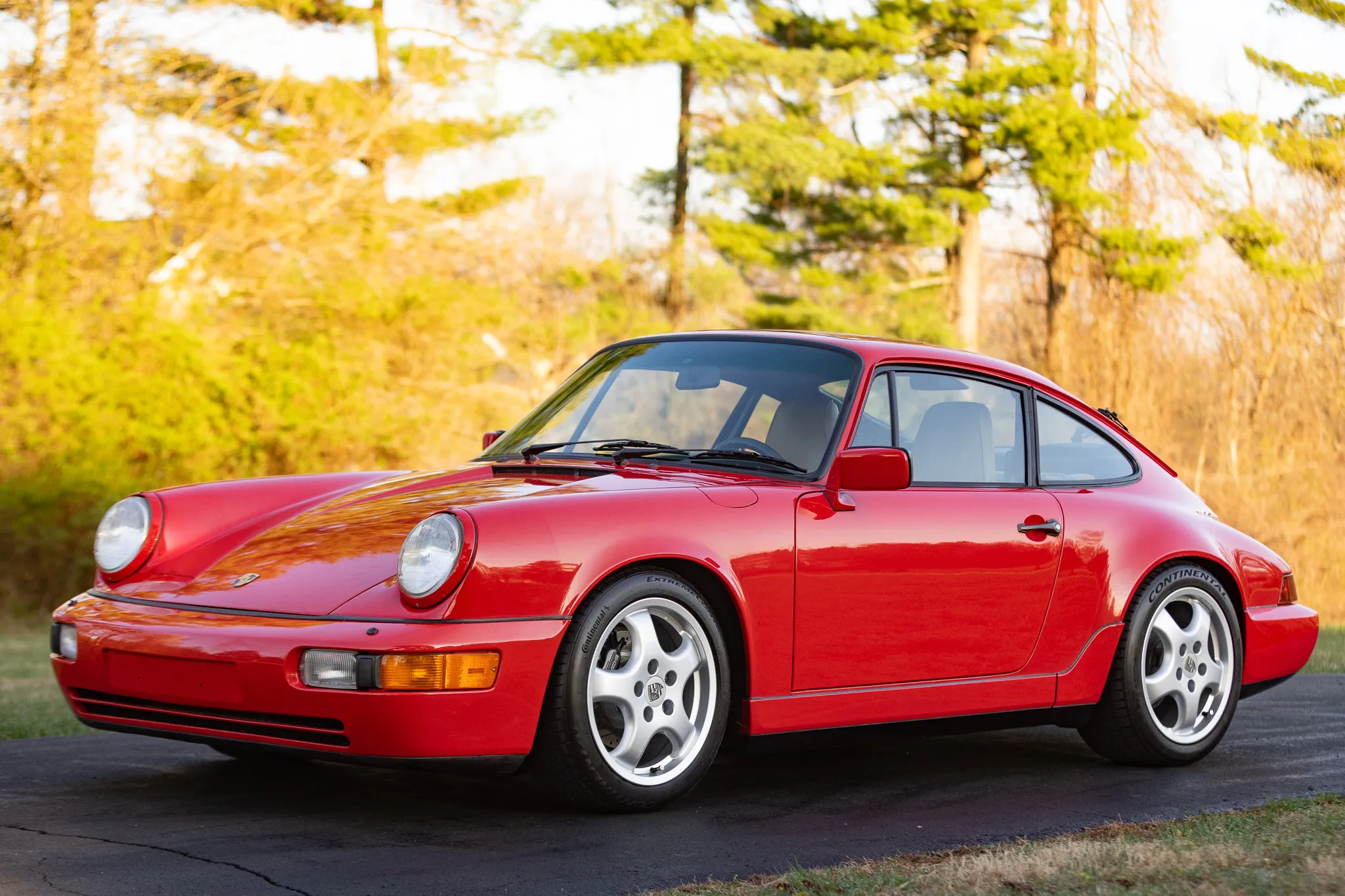 1990 Porsche 911 Carrera 4 Coupe in Guards Red