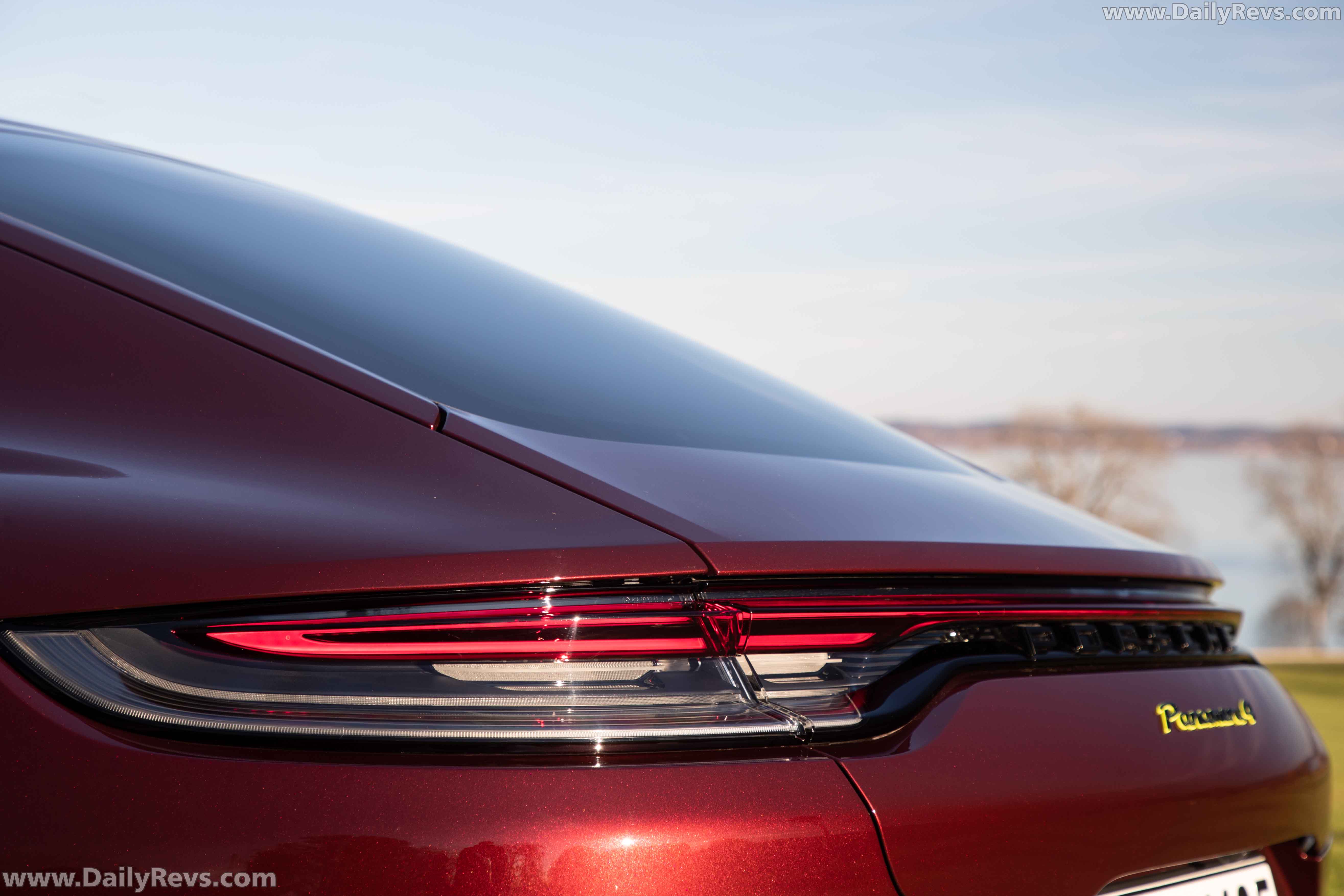 2021 Porsche Panamera 4 E-Hybrid in Cherry Metallic