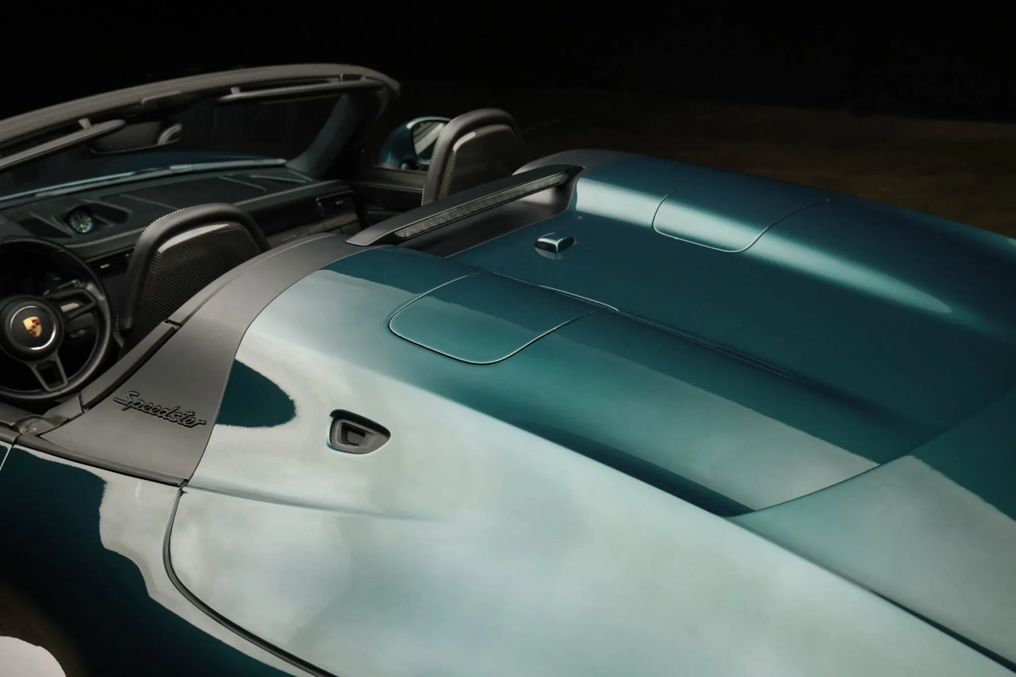 2019 Porsche 911 Speedster in Jet Green Metallic