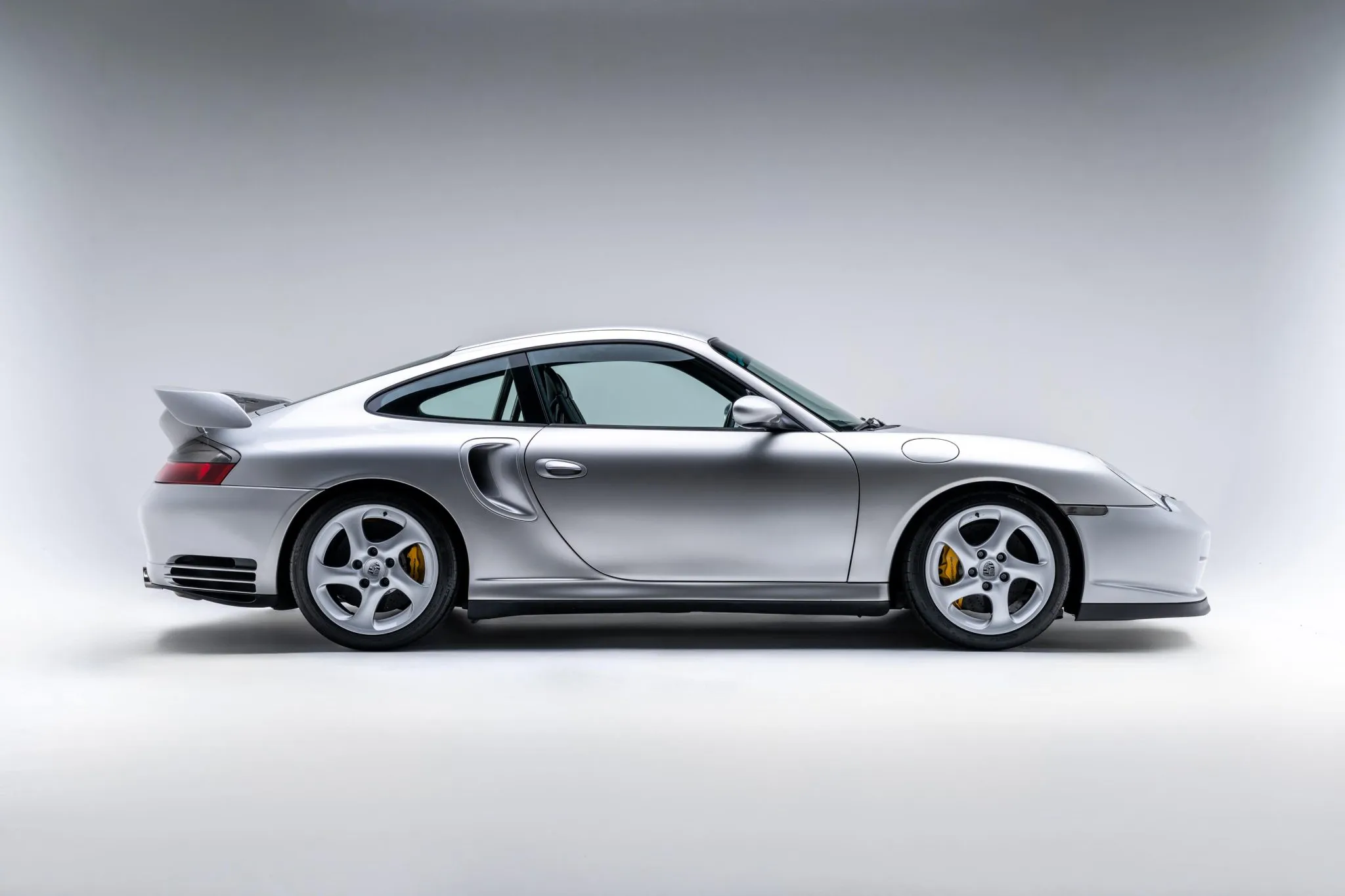 2002 Porsche 911 GT2 in Arctic Silver Metallic