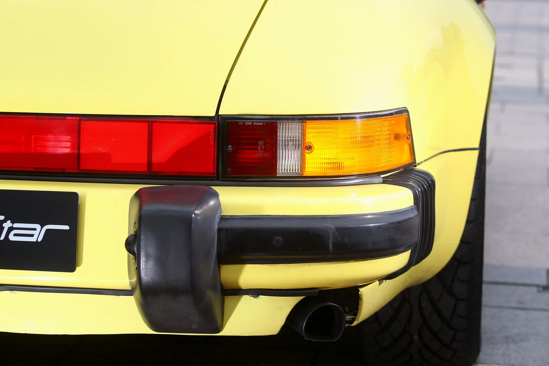 1987 Porsche 911 Carrera 3.2 Cabriolet in Lime Yellow