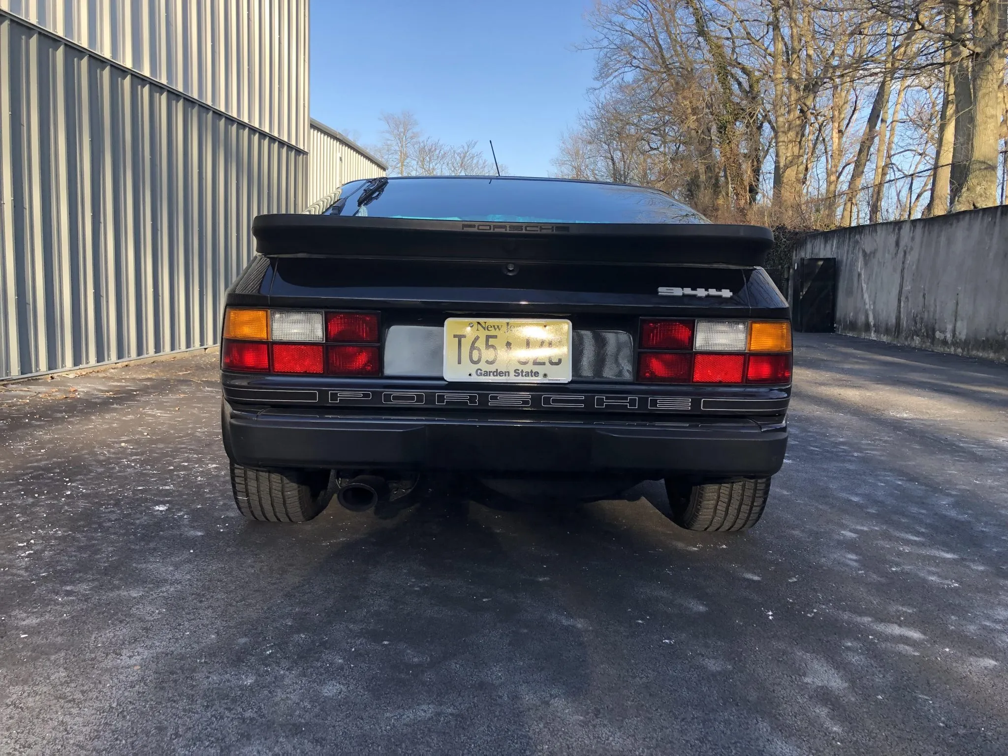 1984 Porsche 944 in Montego Black Metallic