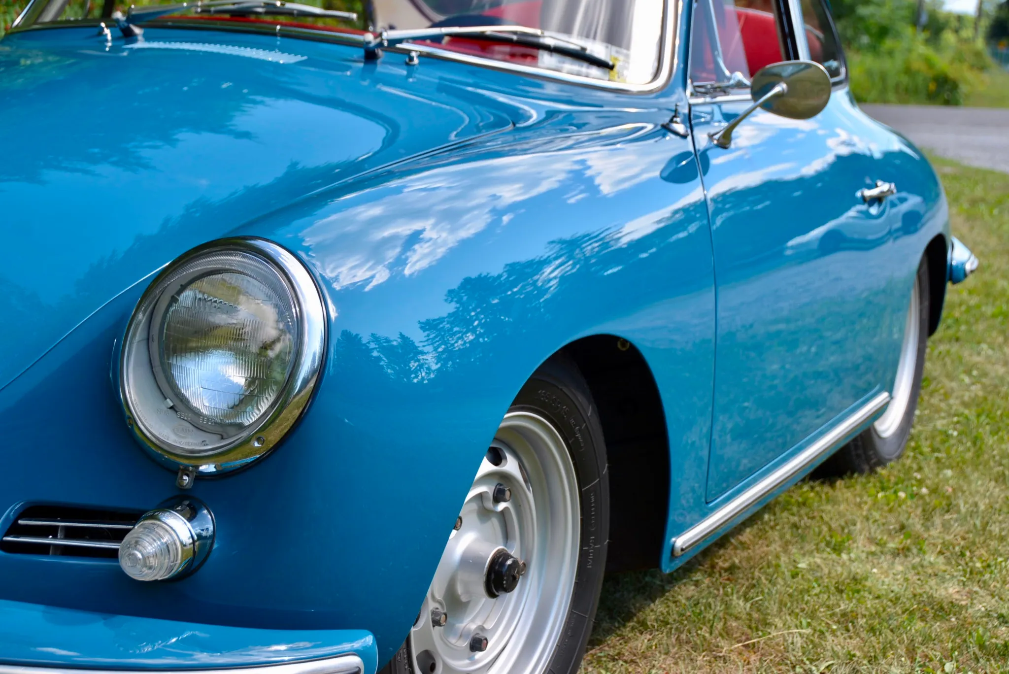 1963 Porsche 356B Super 90 Coupe in Oslo Blue