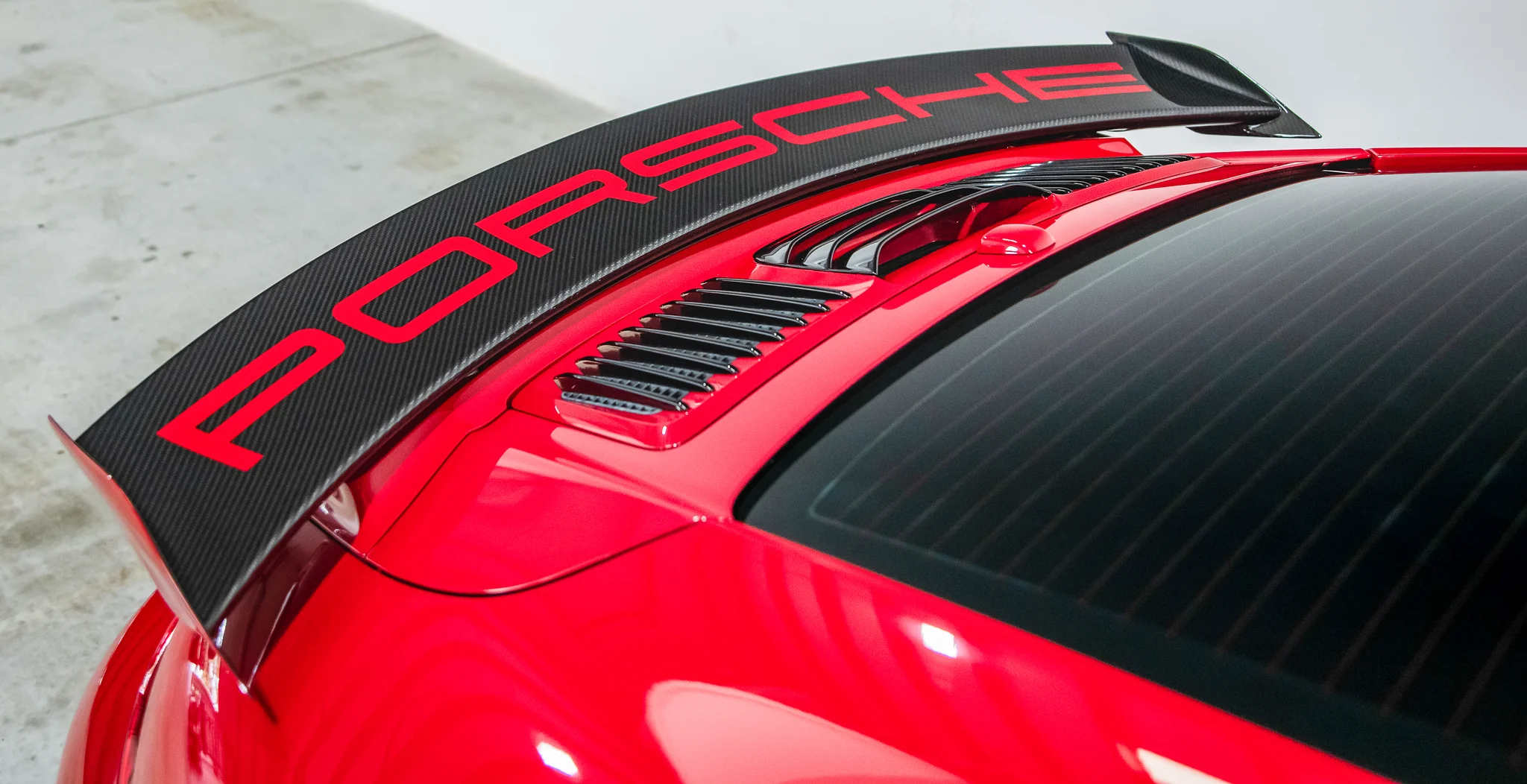 2017 Porsche 911 Turbo Coupe in Carmine Red