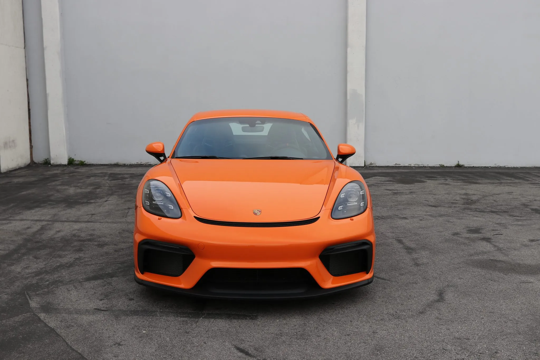 2021 Porsche 718 Cayman GT4 in Pastel Orange