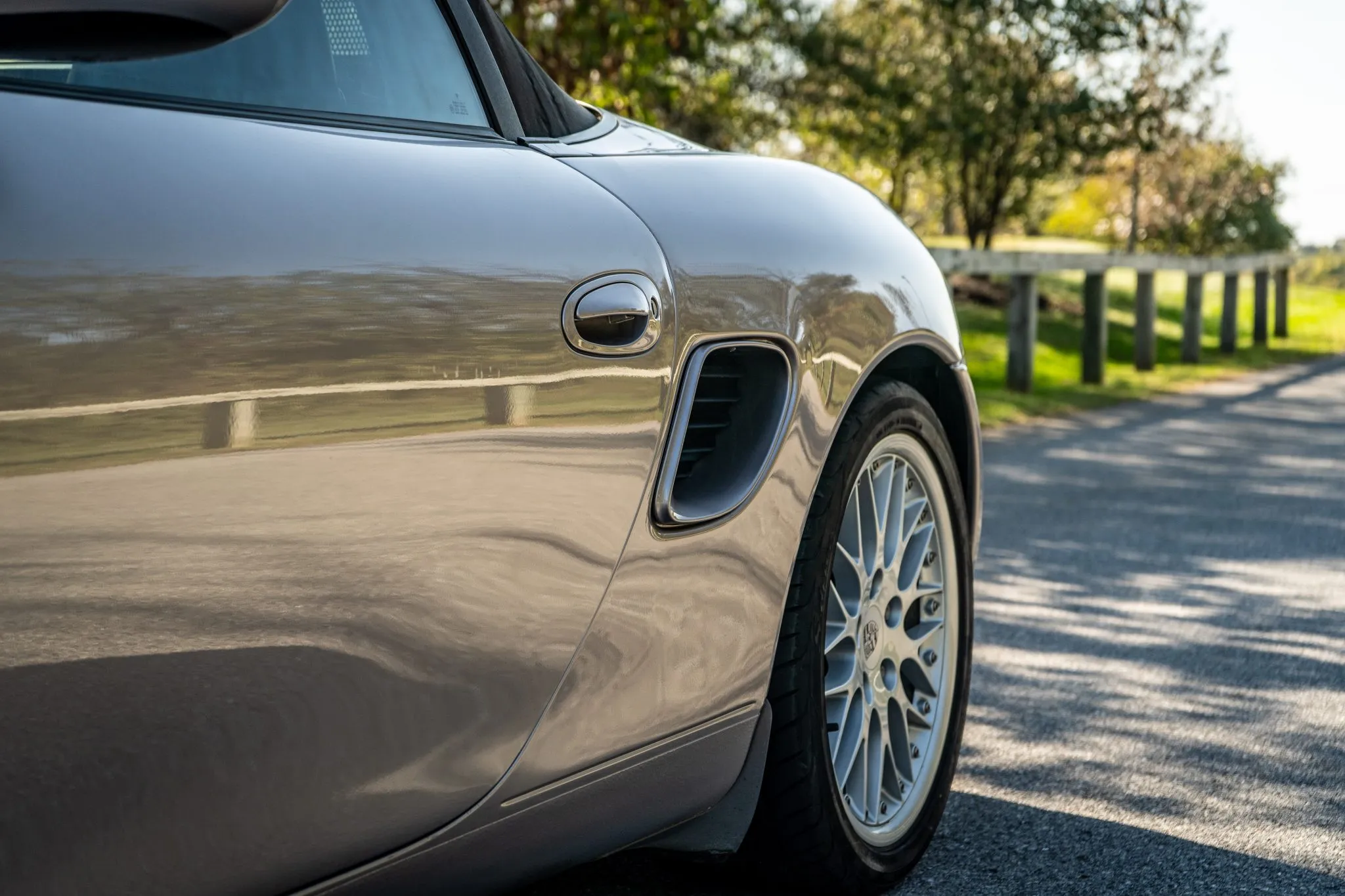 2002 Porsche Boxster in Meridian Metallic
