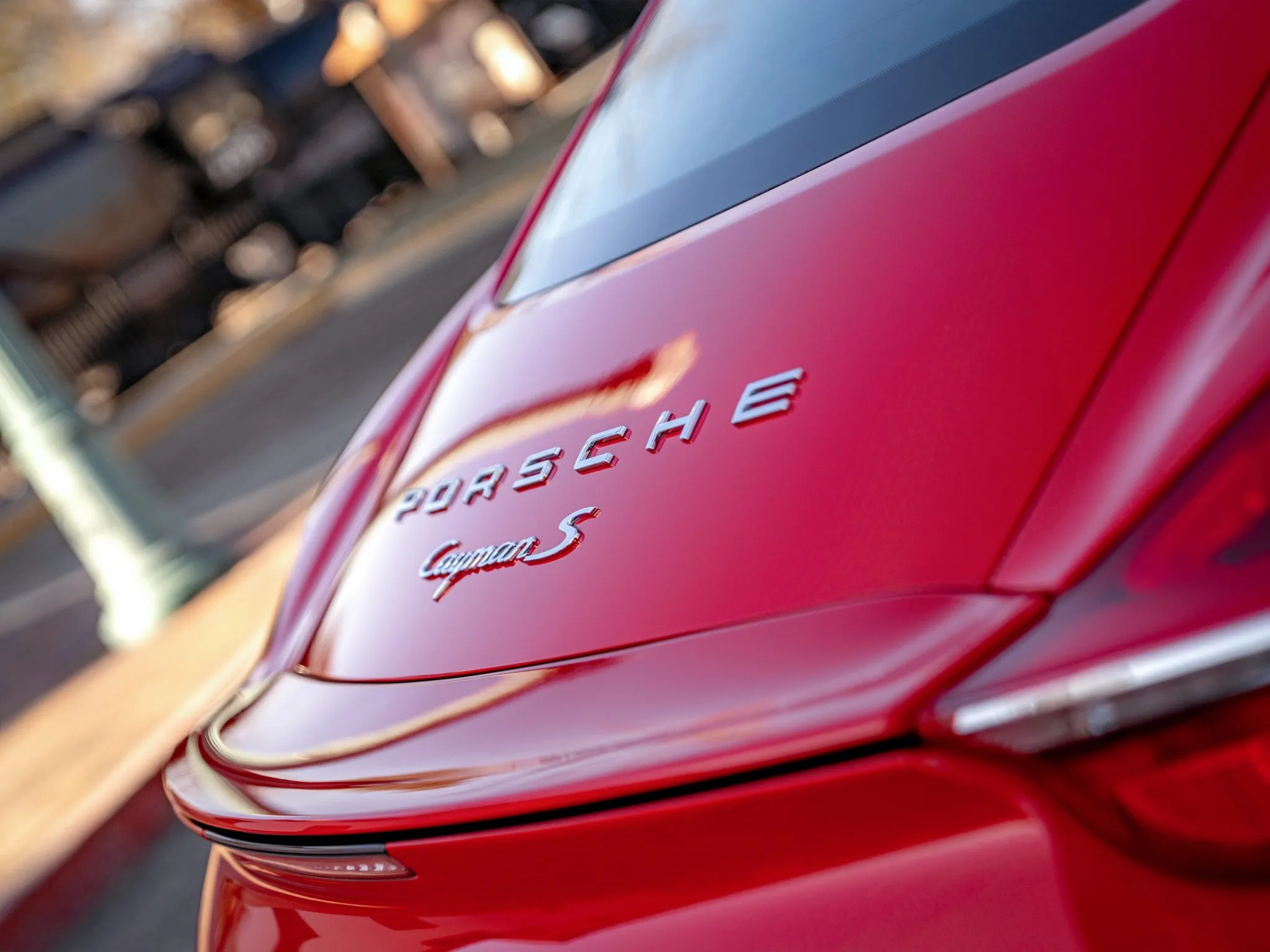 2015 Porsche Cayman S in Guards Red