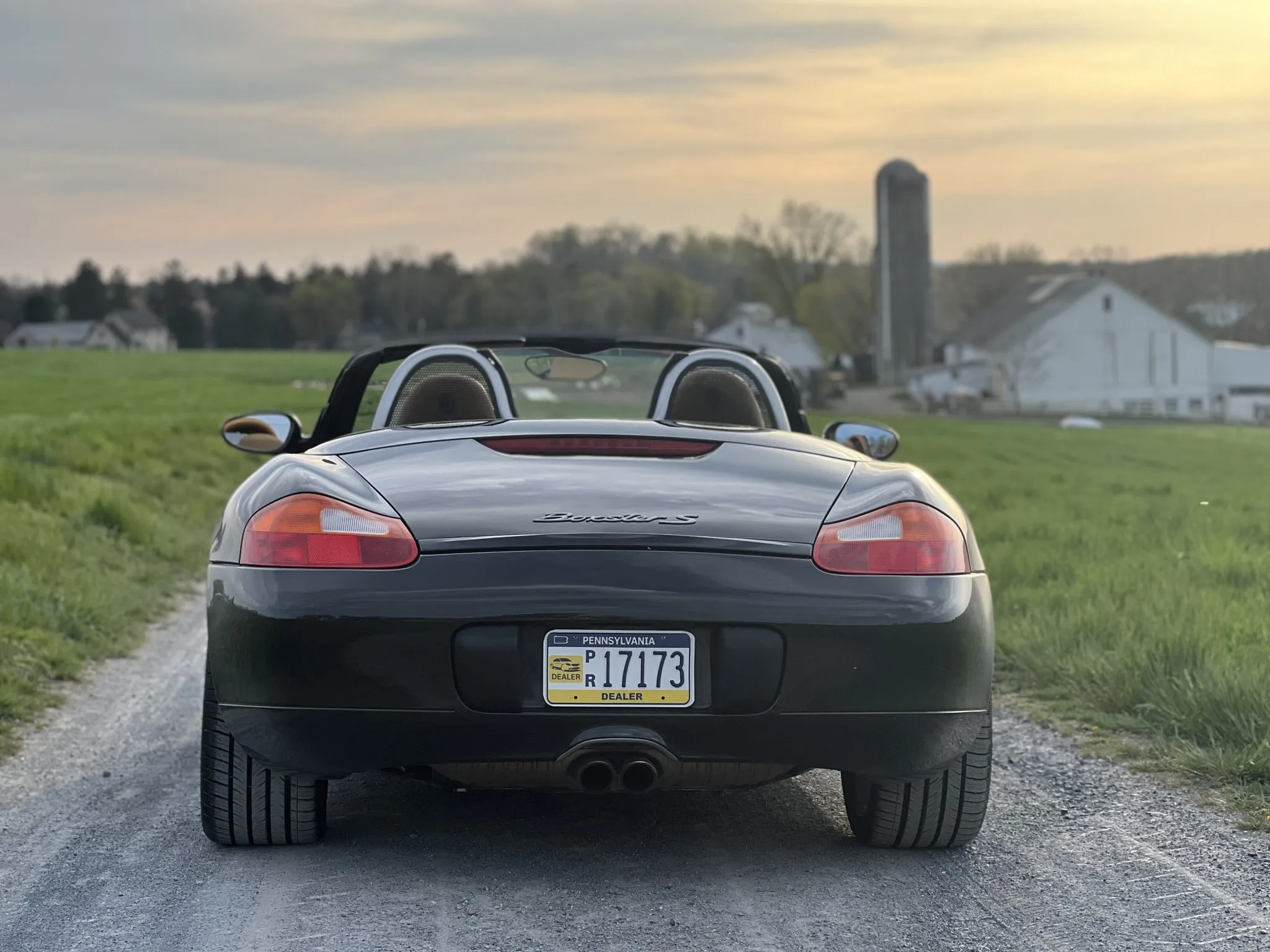 2001 Porsche Boxster S in Basalt Black Metallic